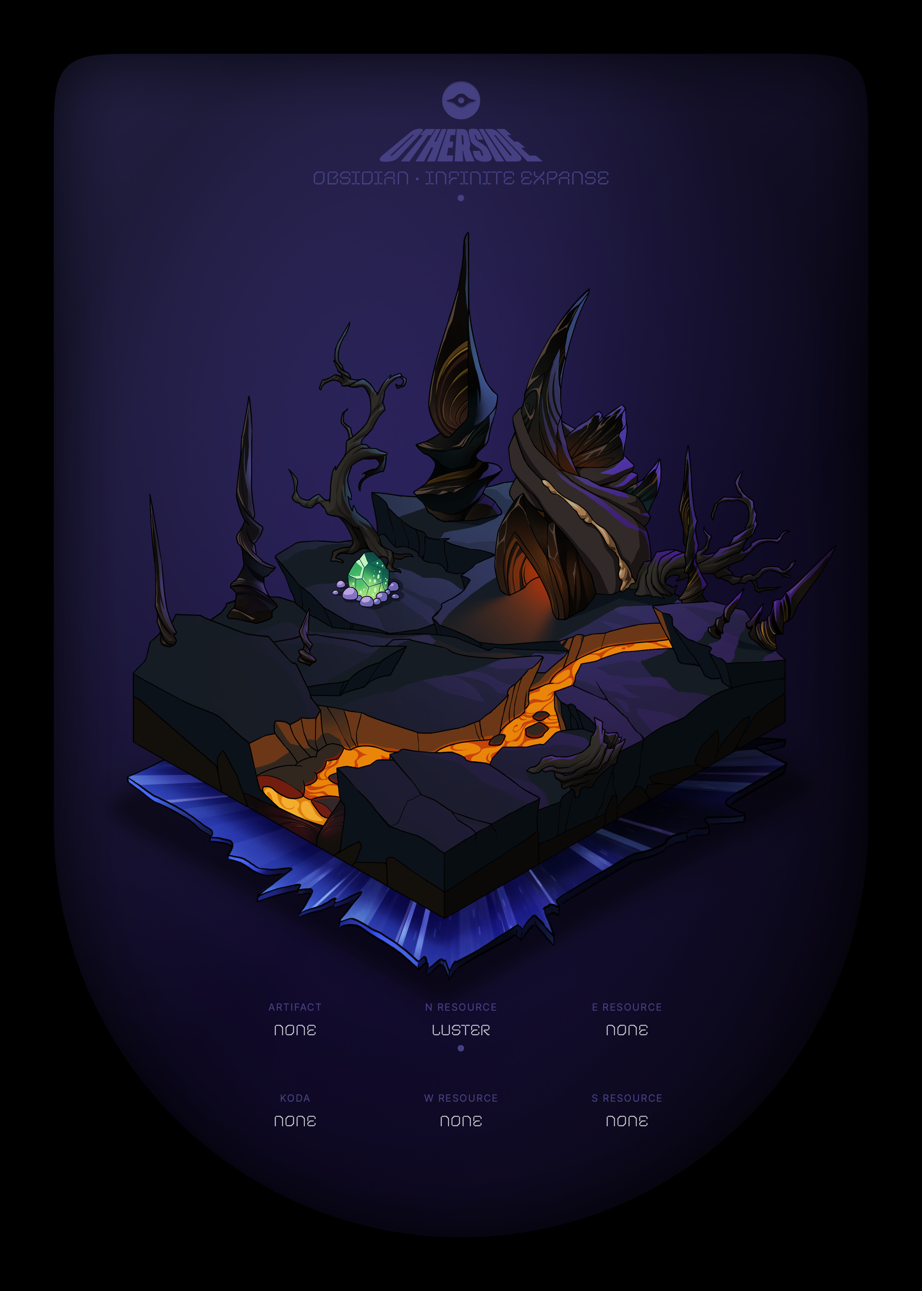 Otherdeed #61016 — Obsidian