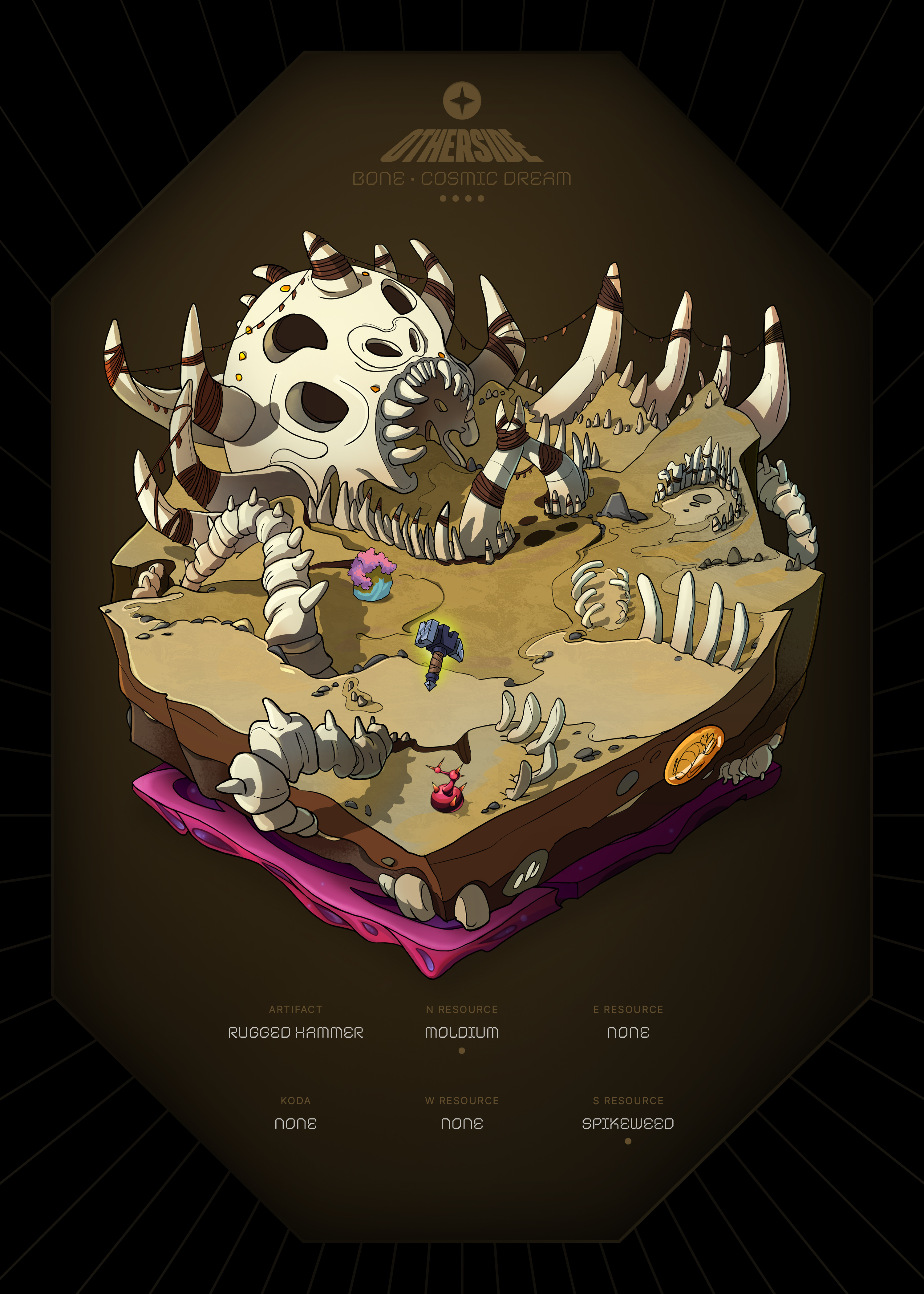 Otherdeed #98269 — Bone