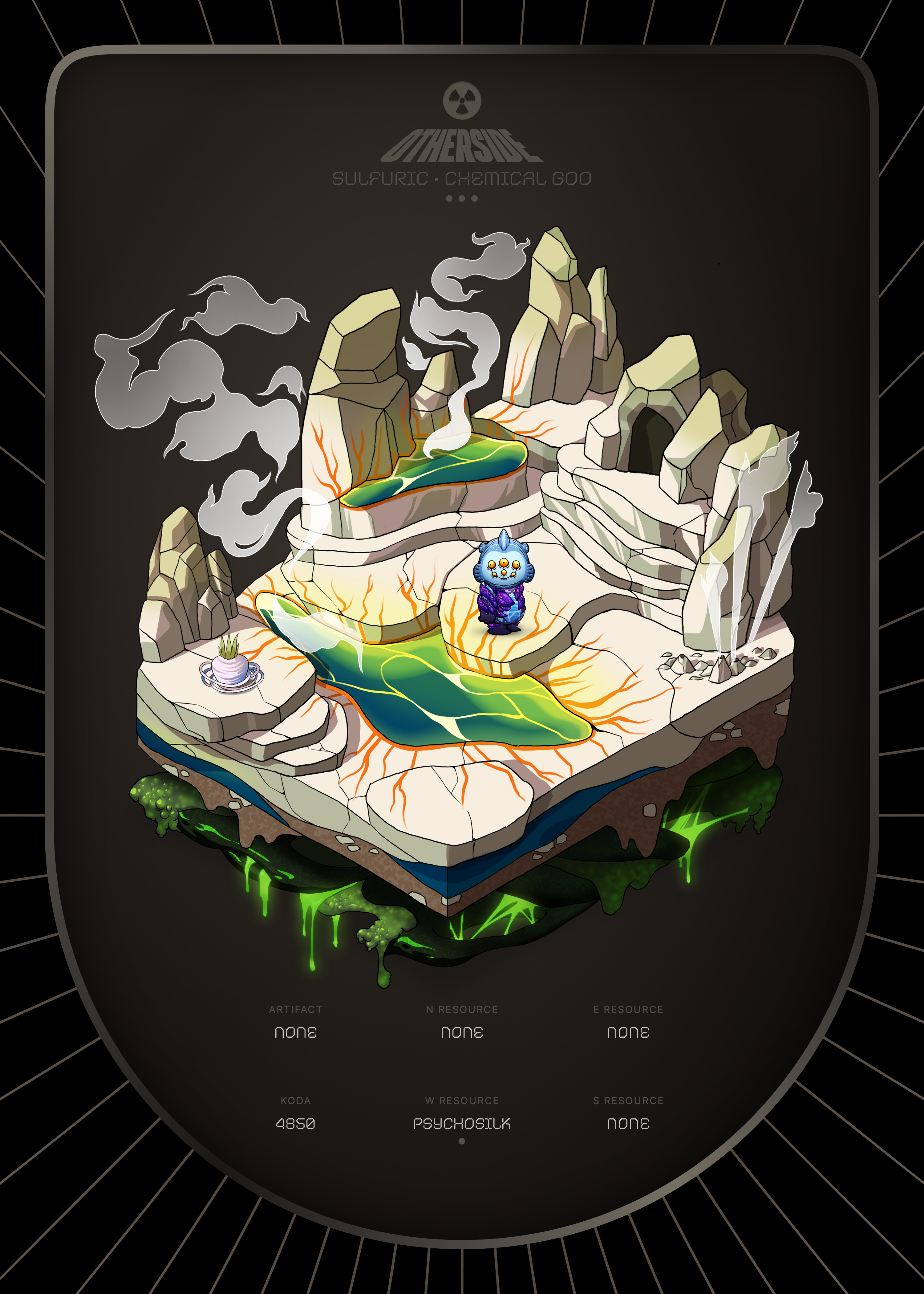Otherdeed #13489 — Sulfuric