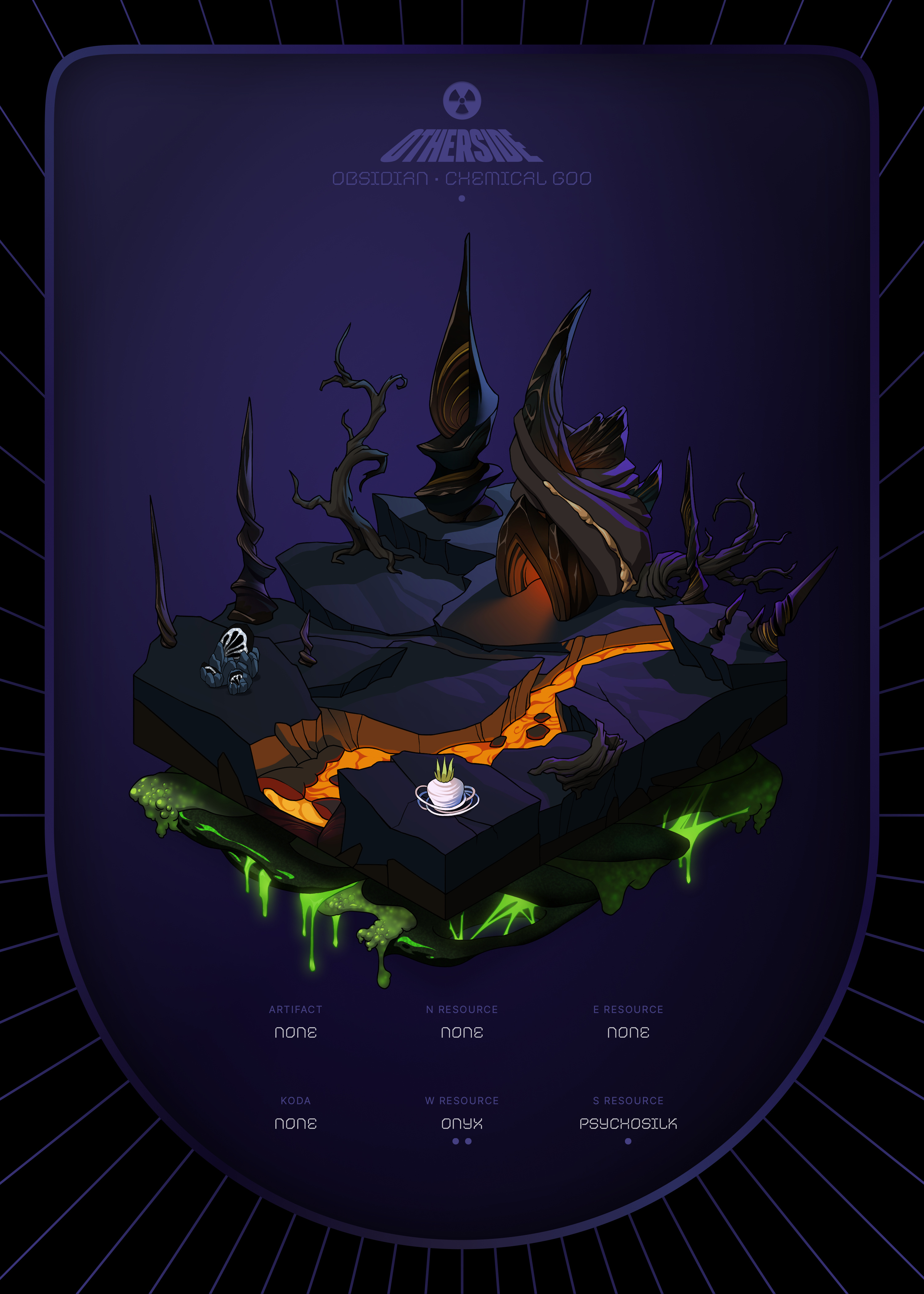 Otherdeed #26952 — Obsidian