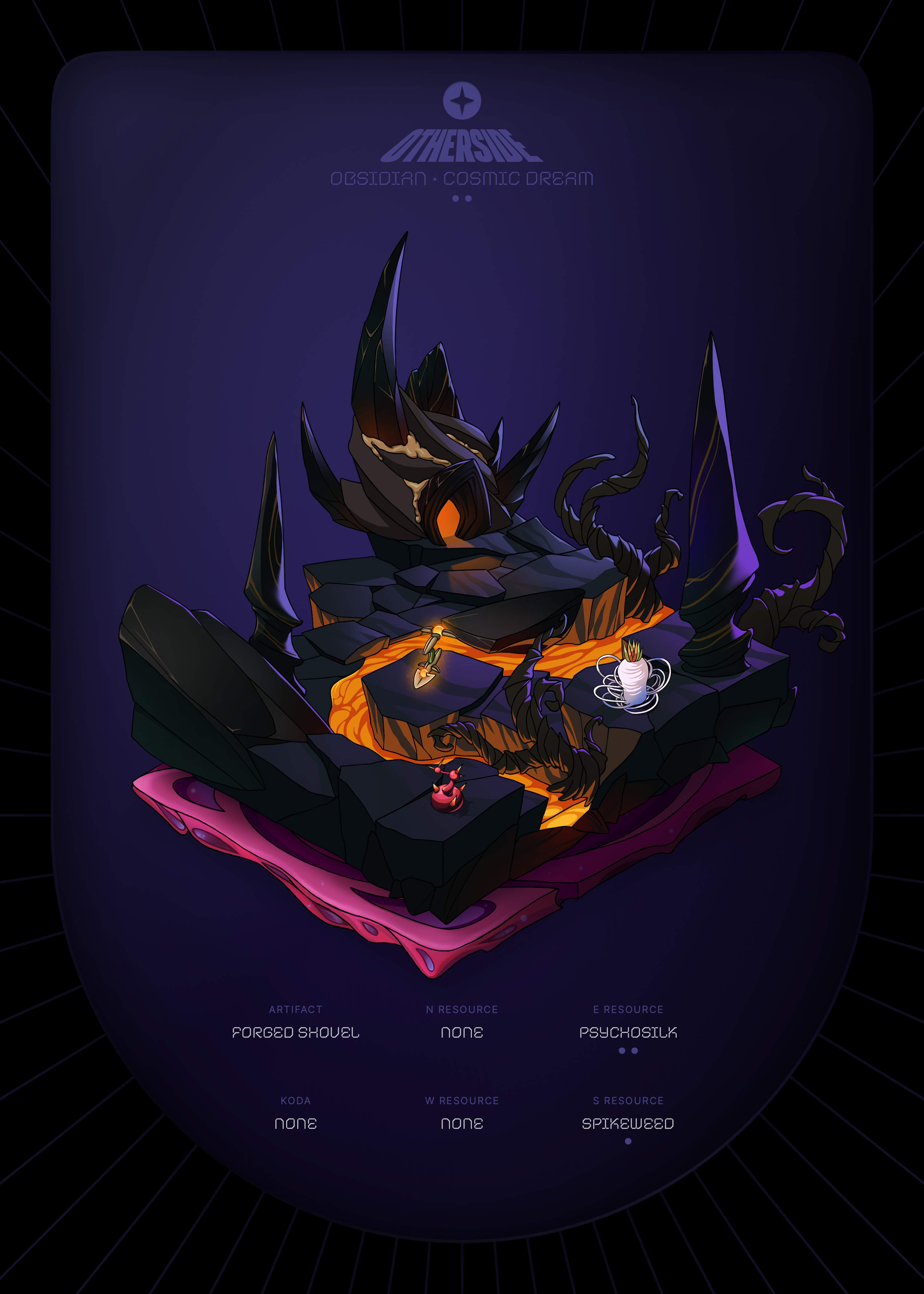 Otherdeed #88740 — Obsidian