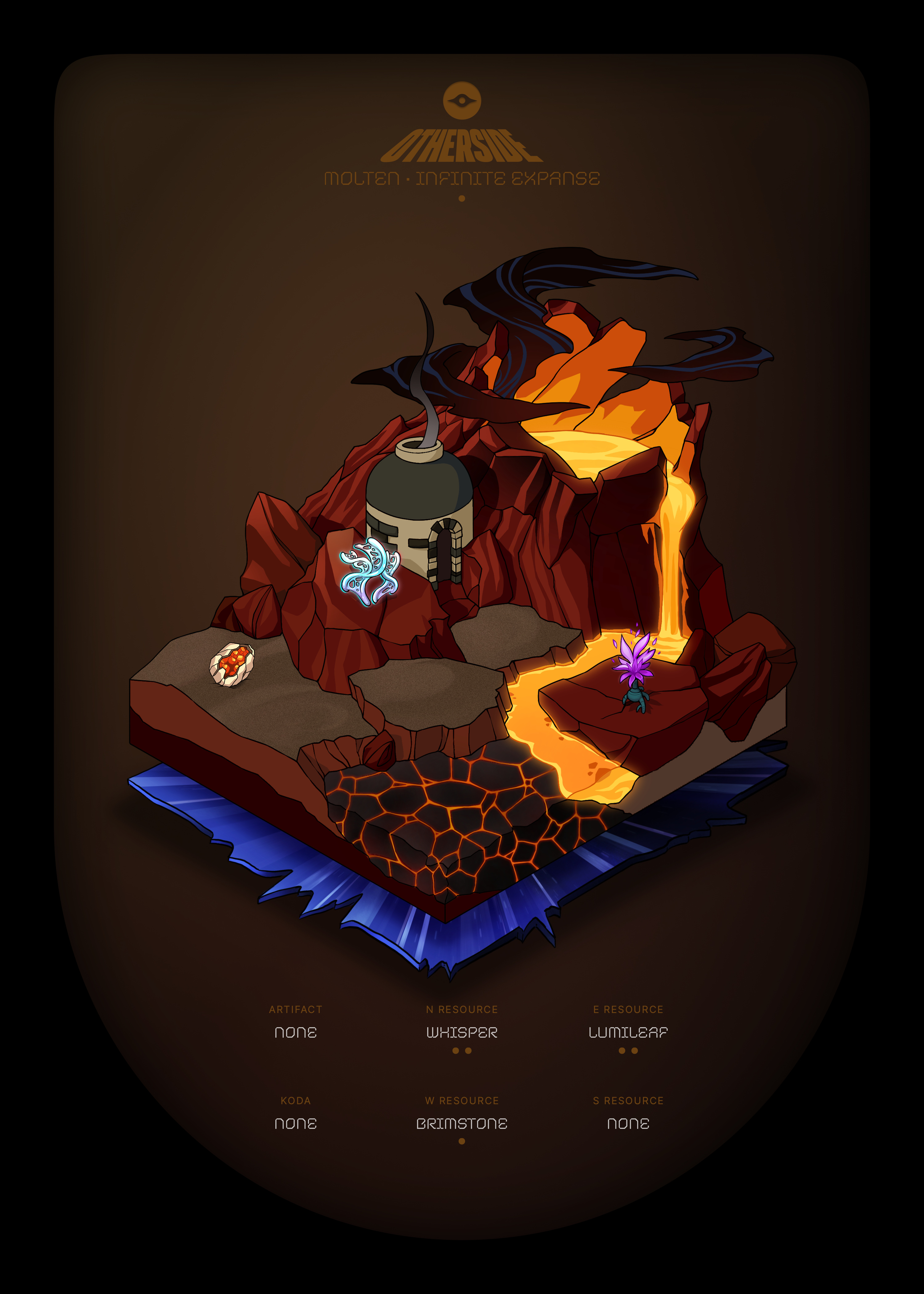 Otherdeed #58406 — Molten
