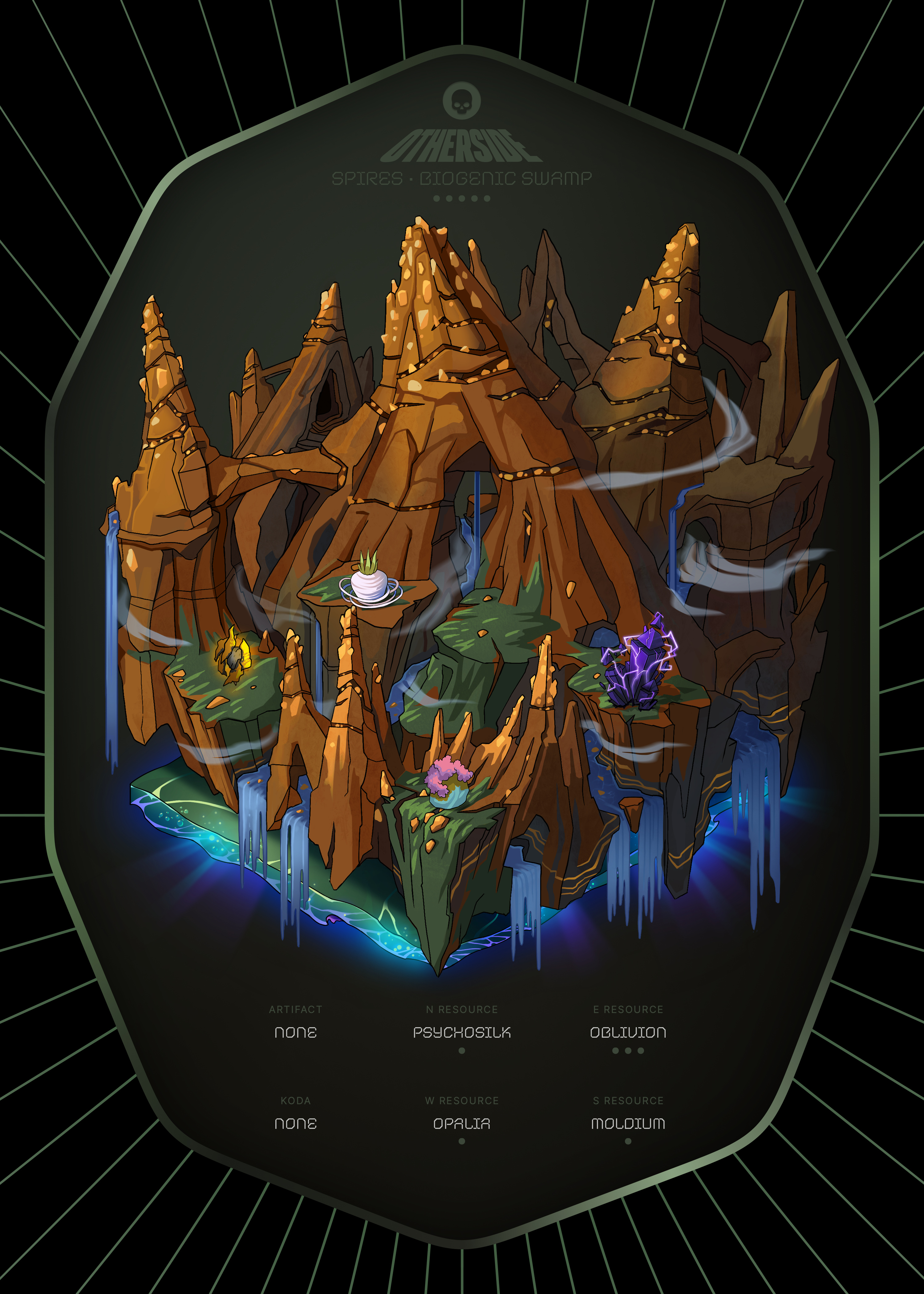 Otherdeed #9257 — Spires