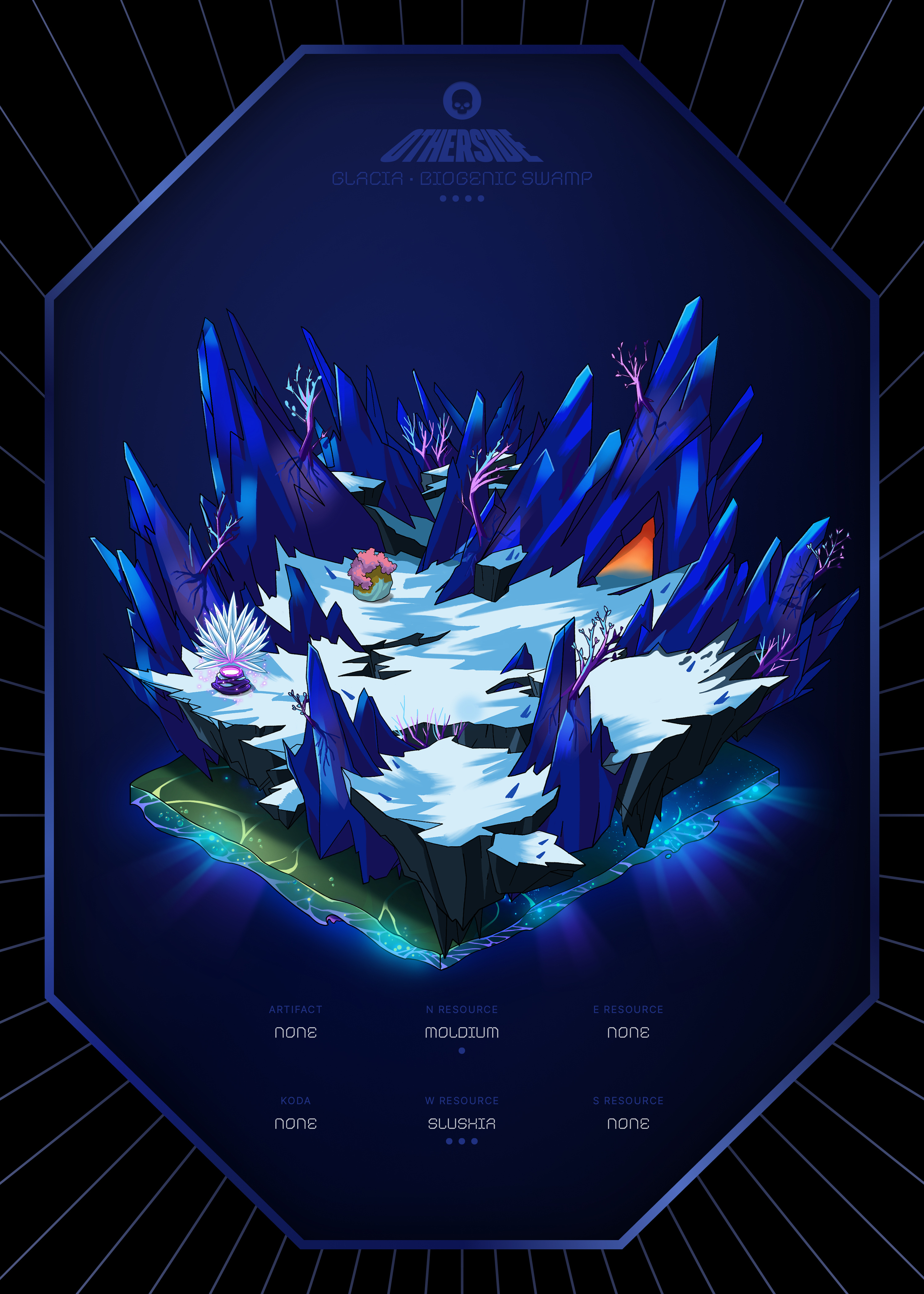 Otherdeed #8839 — Glacia