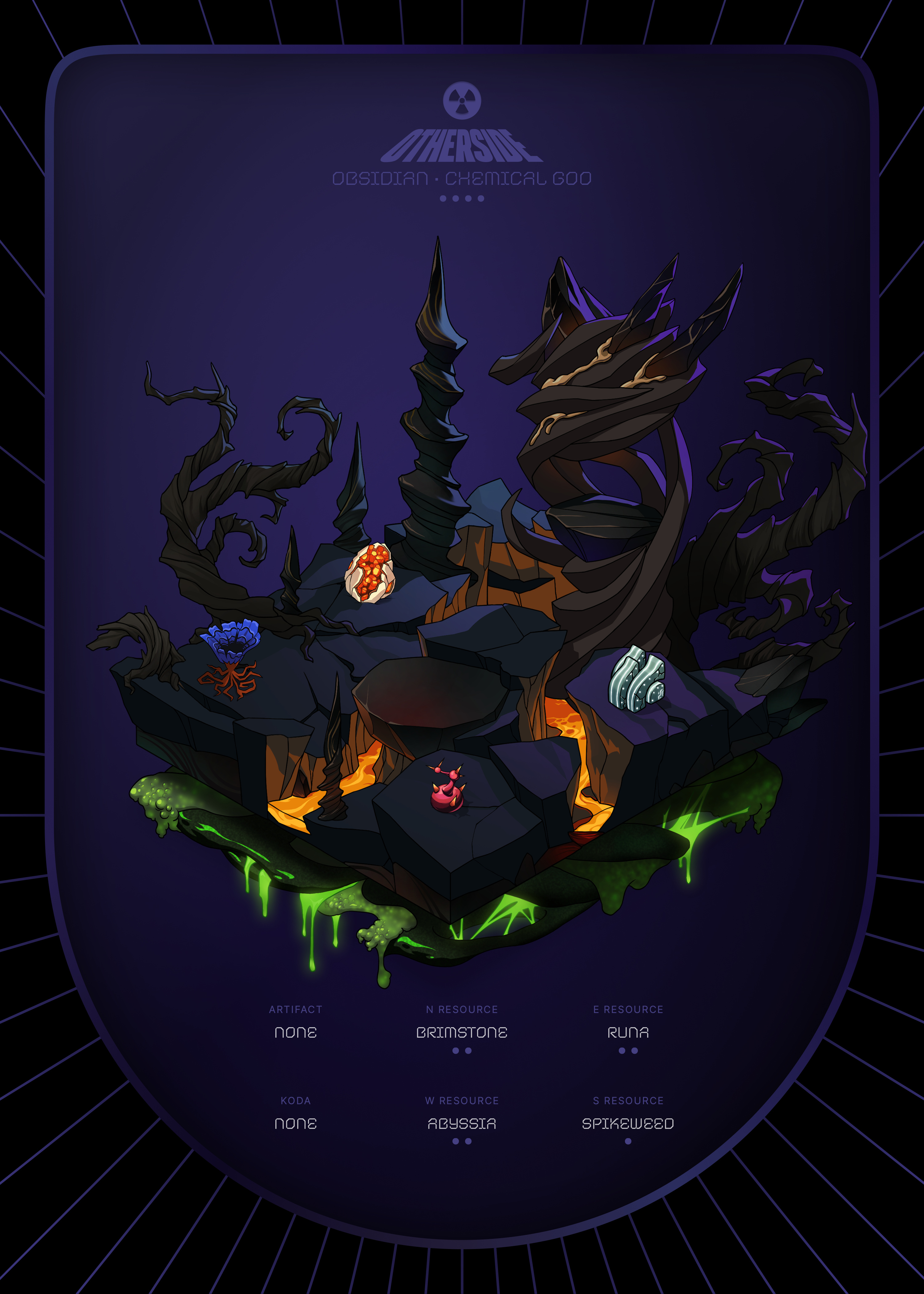 Otherdeed #14379 — Obsidian