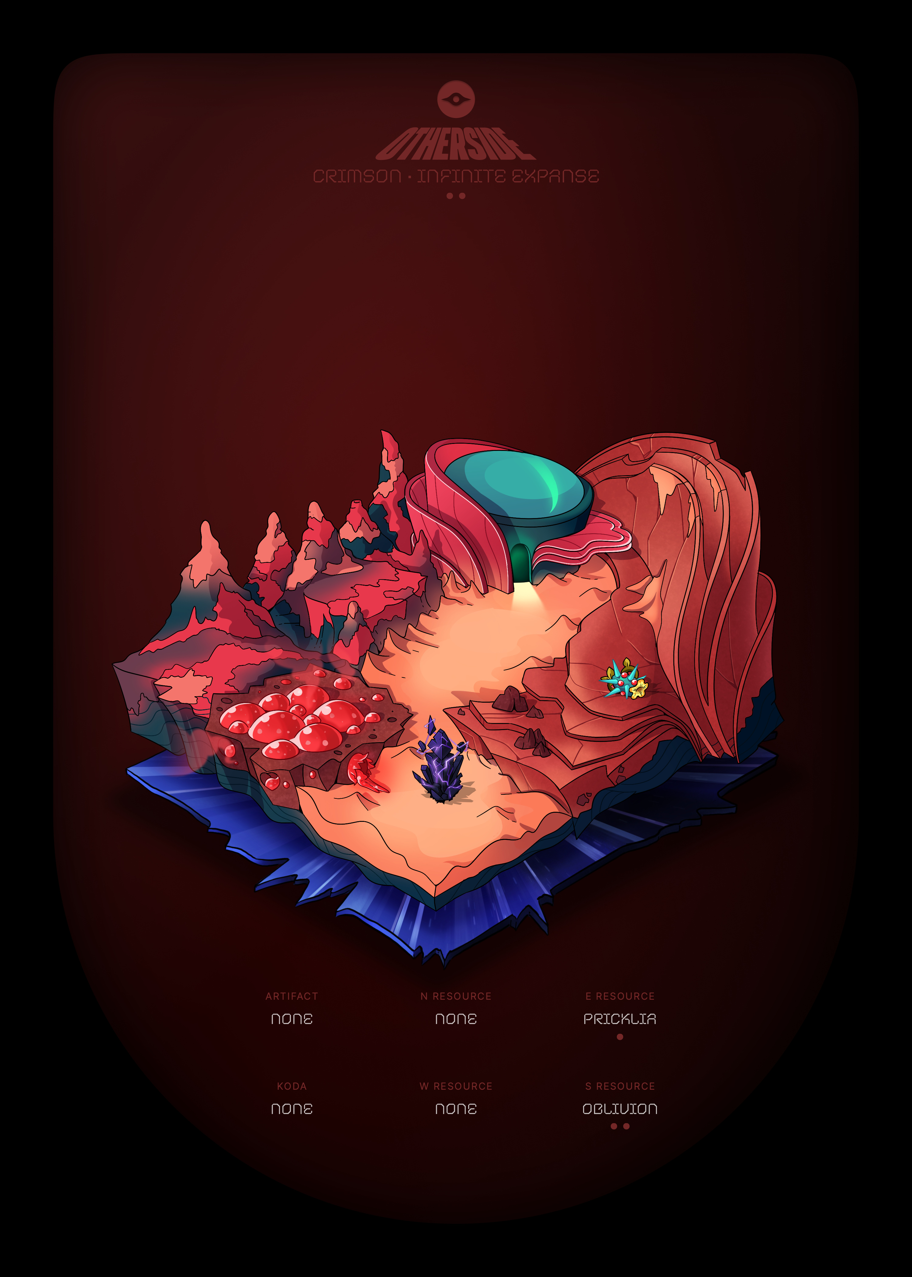 Otherdeed #63872 — Crimson