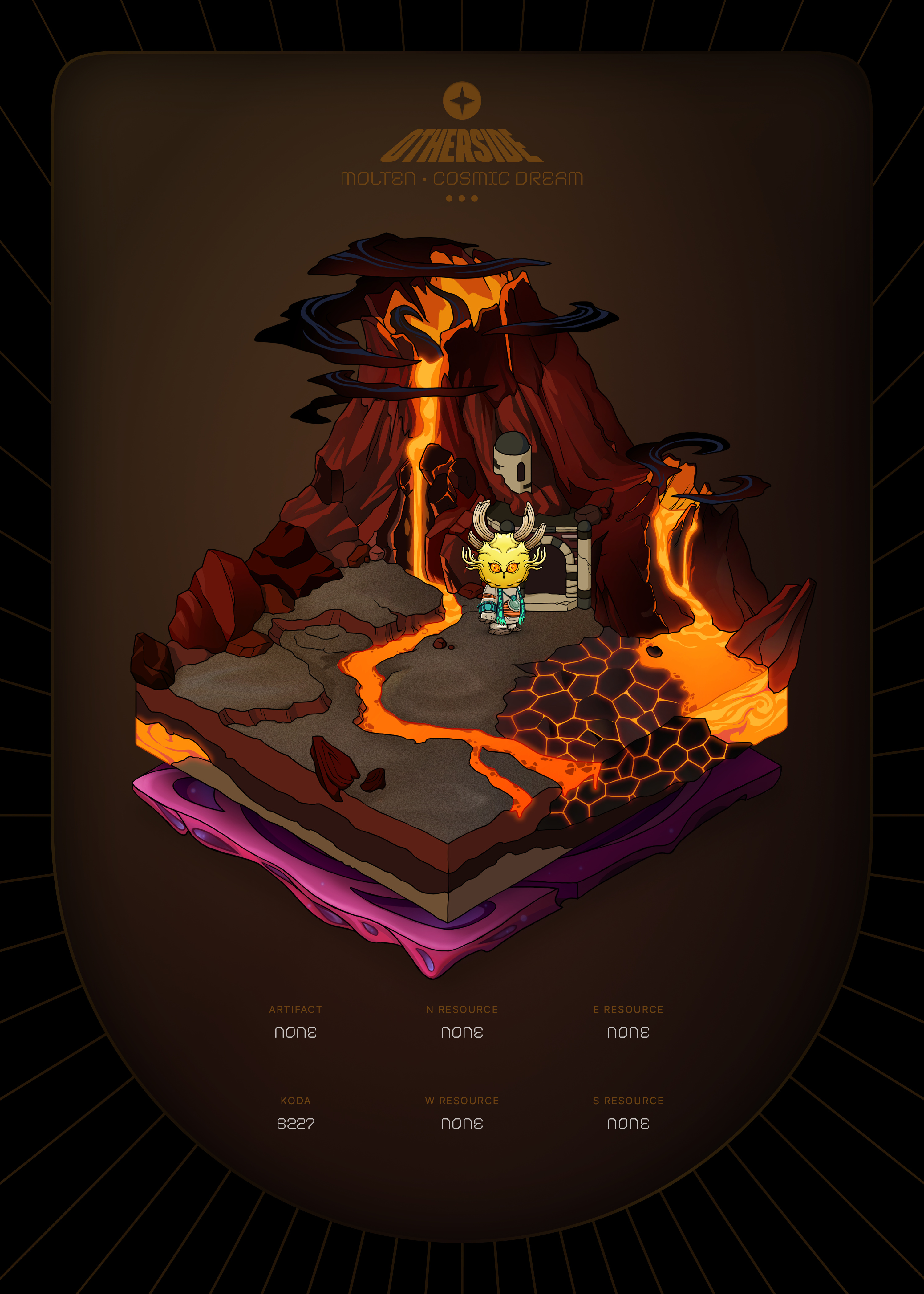 Otherdeed #30749 — Molten