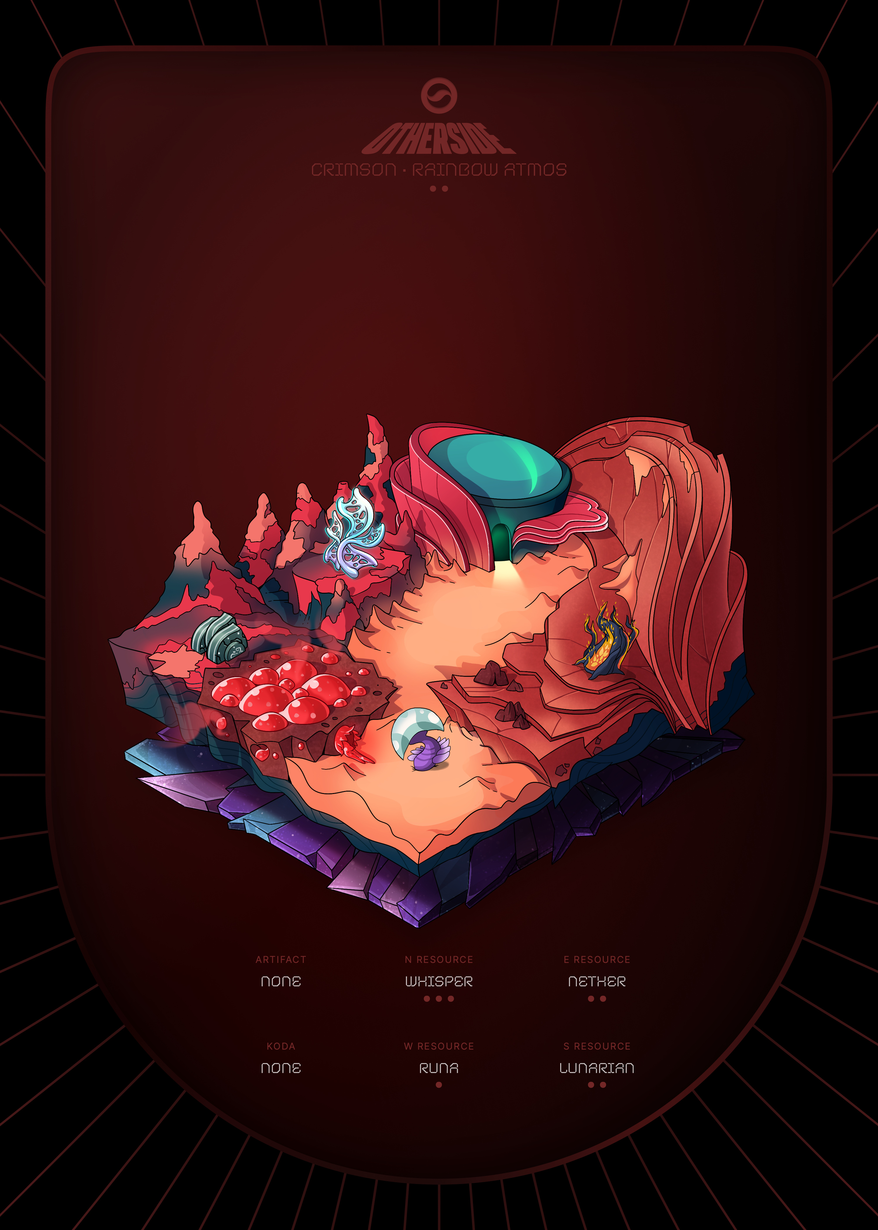 Otherdeed #65938 — Crimson
