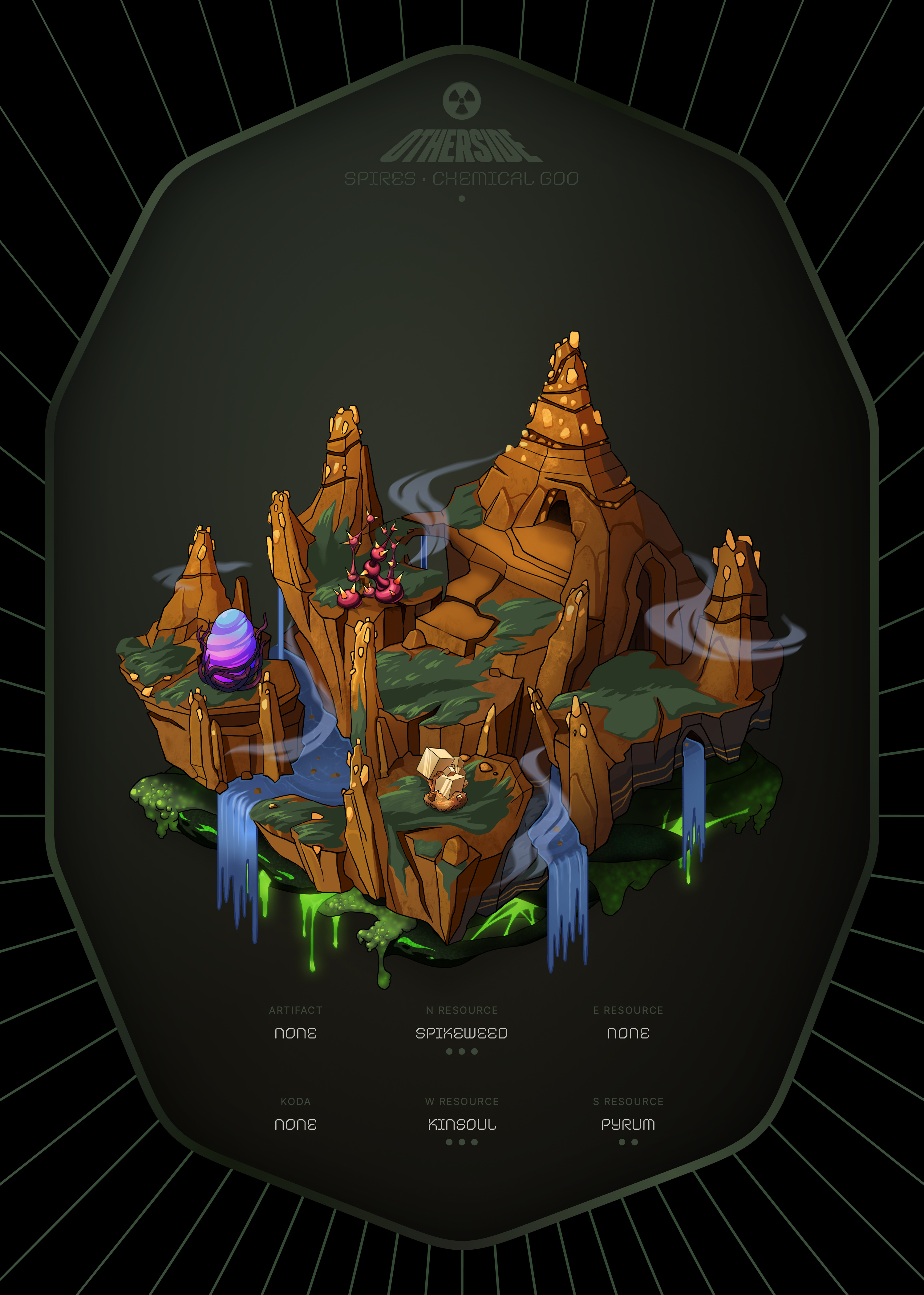 Otherdeed #10695 — Spires