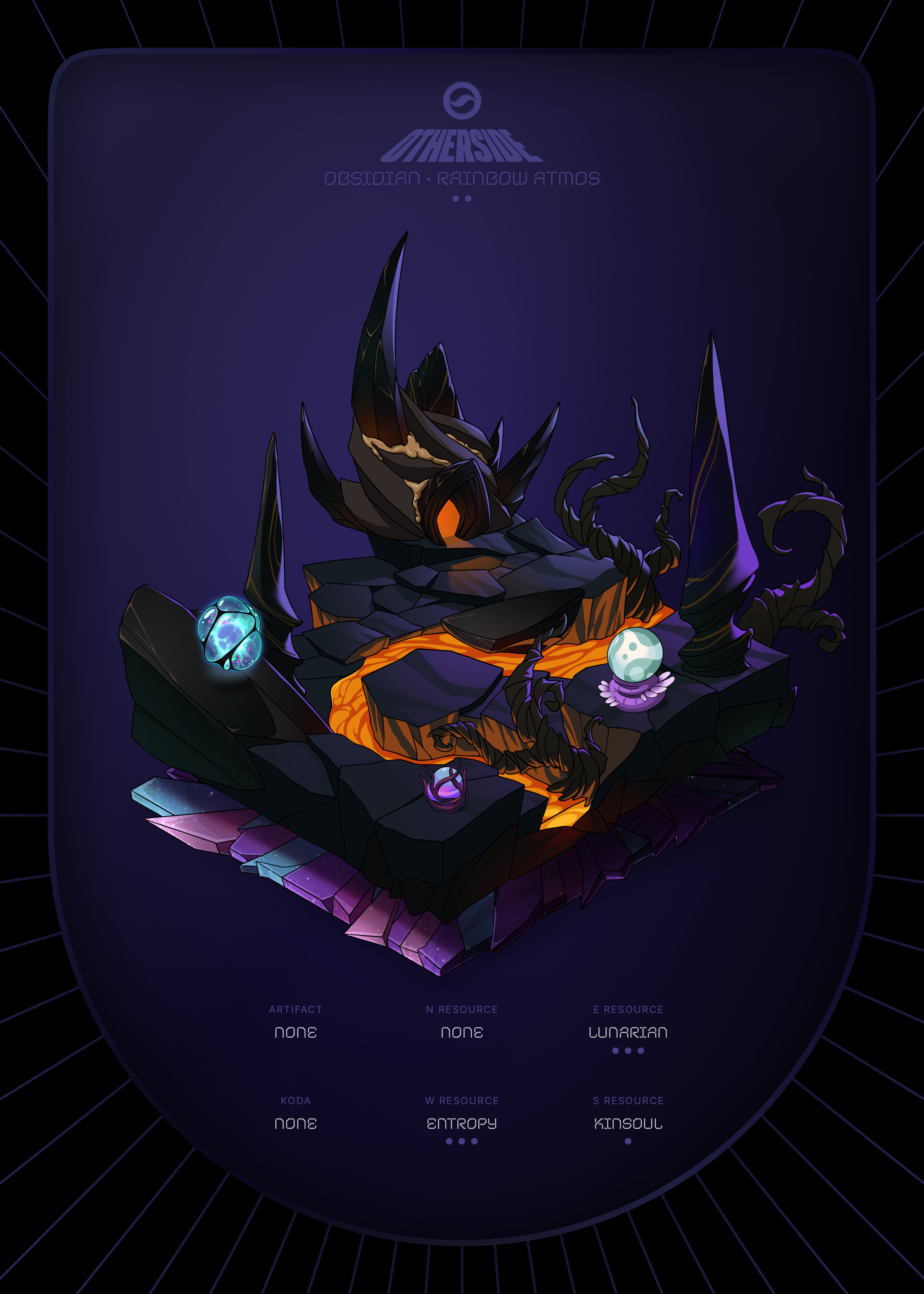 Otherdeed #69606 — Obsidian
