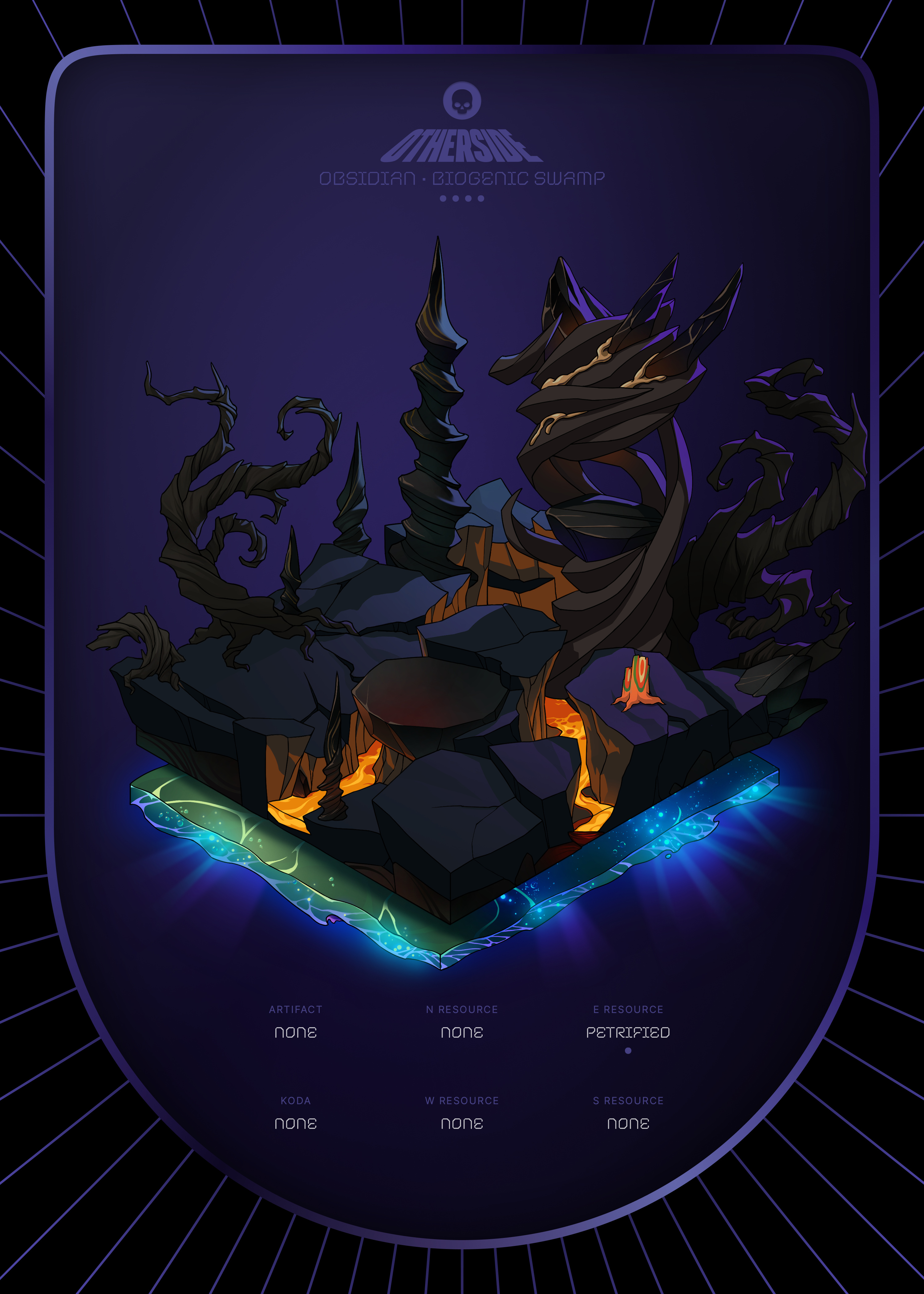 Otherdeed #4680 — Obsidian