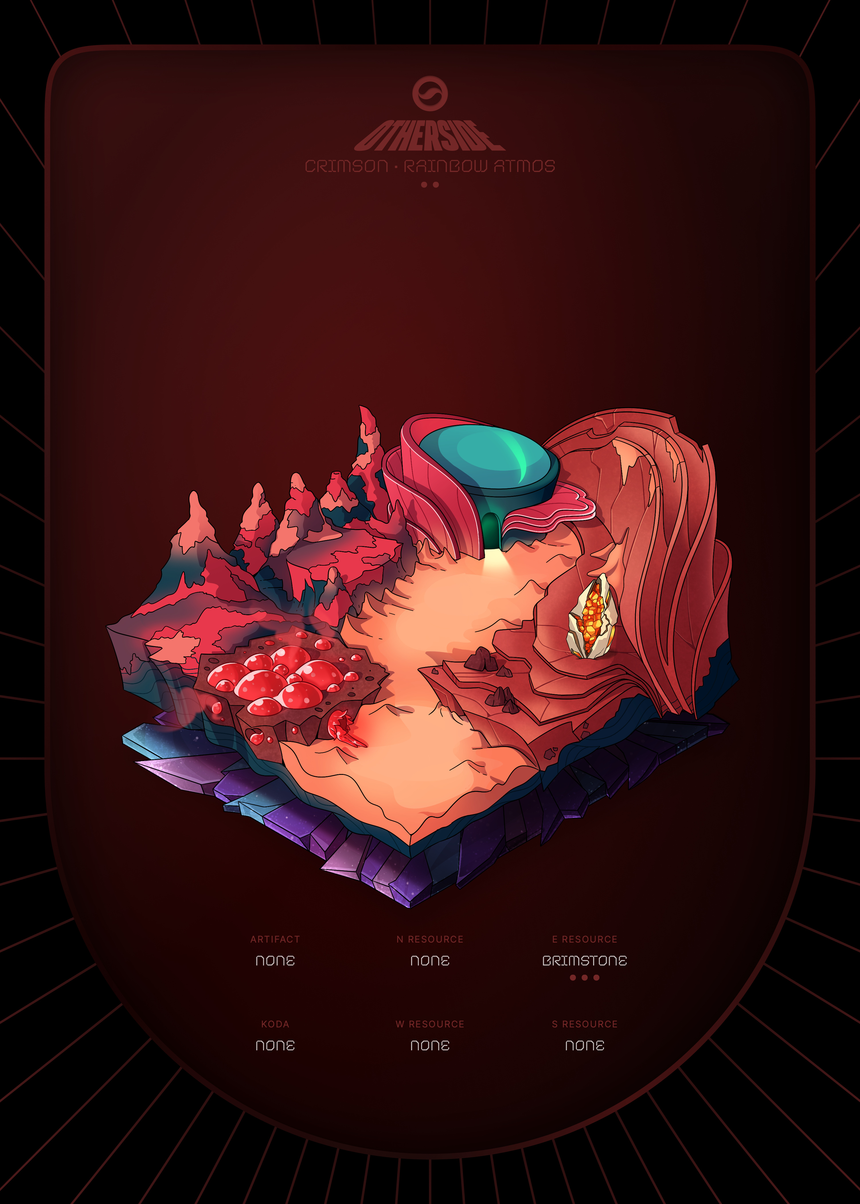 Otherdeed #83681 — Crimson