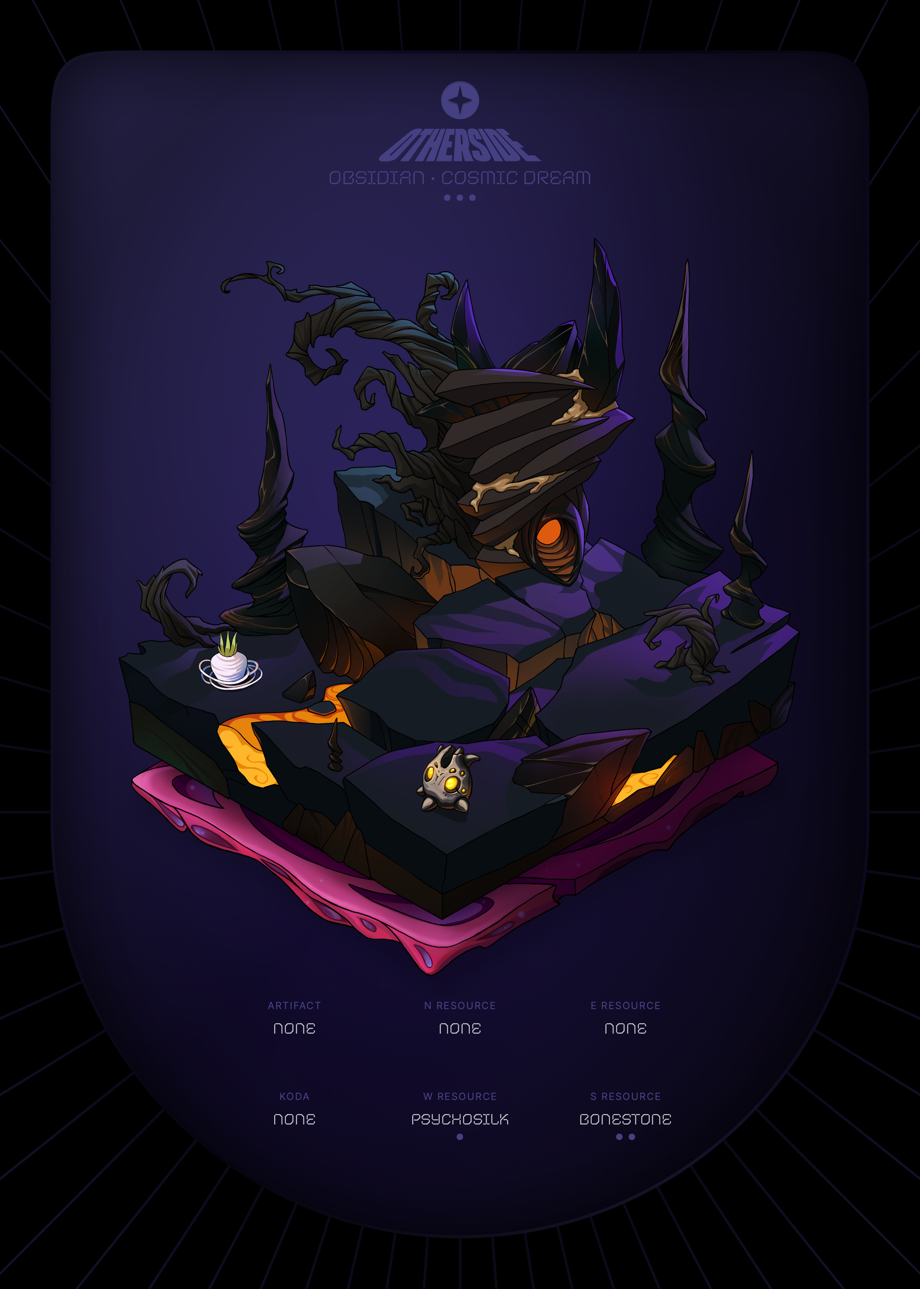 Otherdeed #38229 — Obsidian