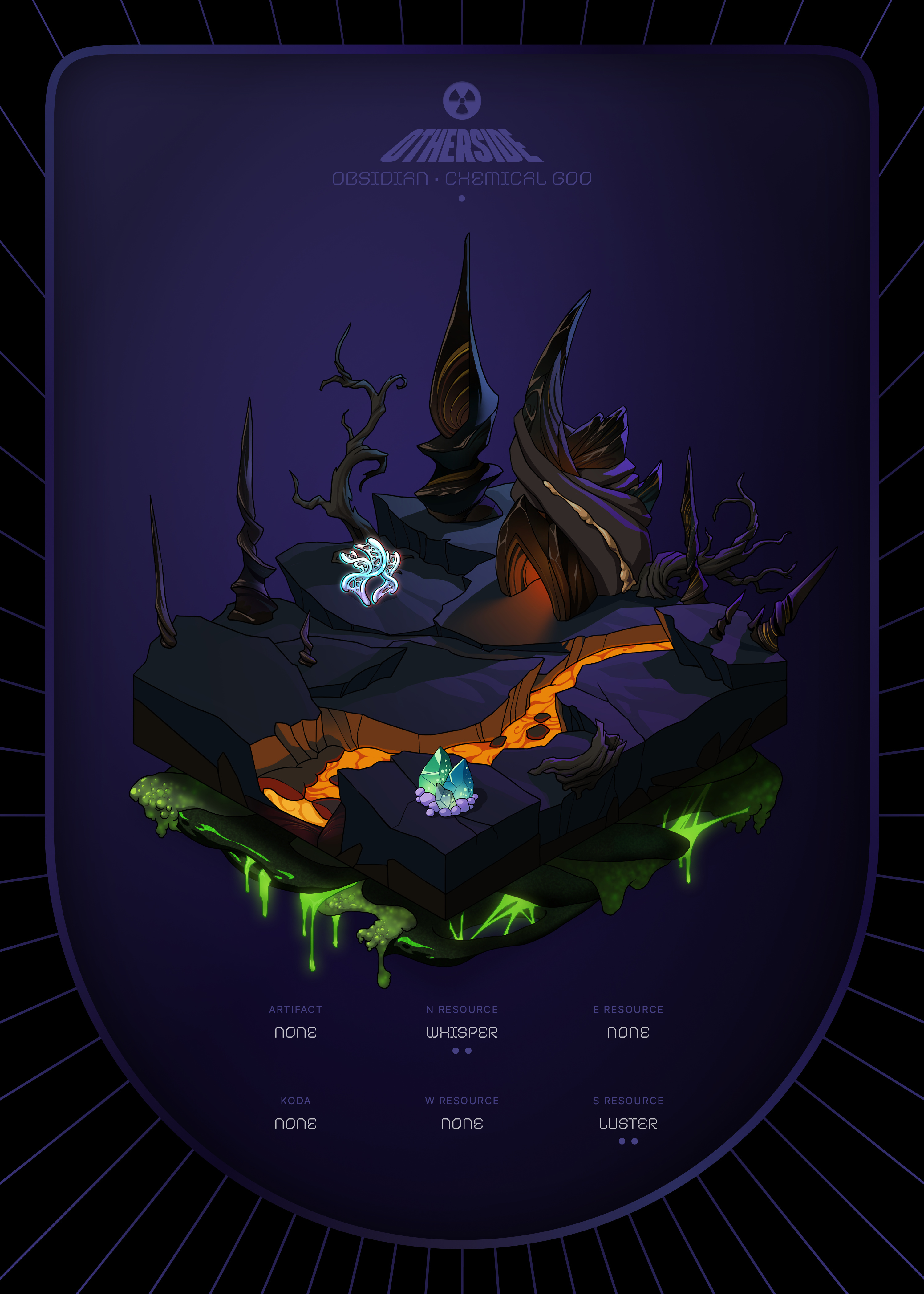 Otherdeed #27694 — Obsidian