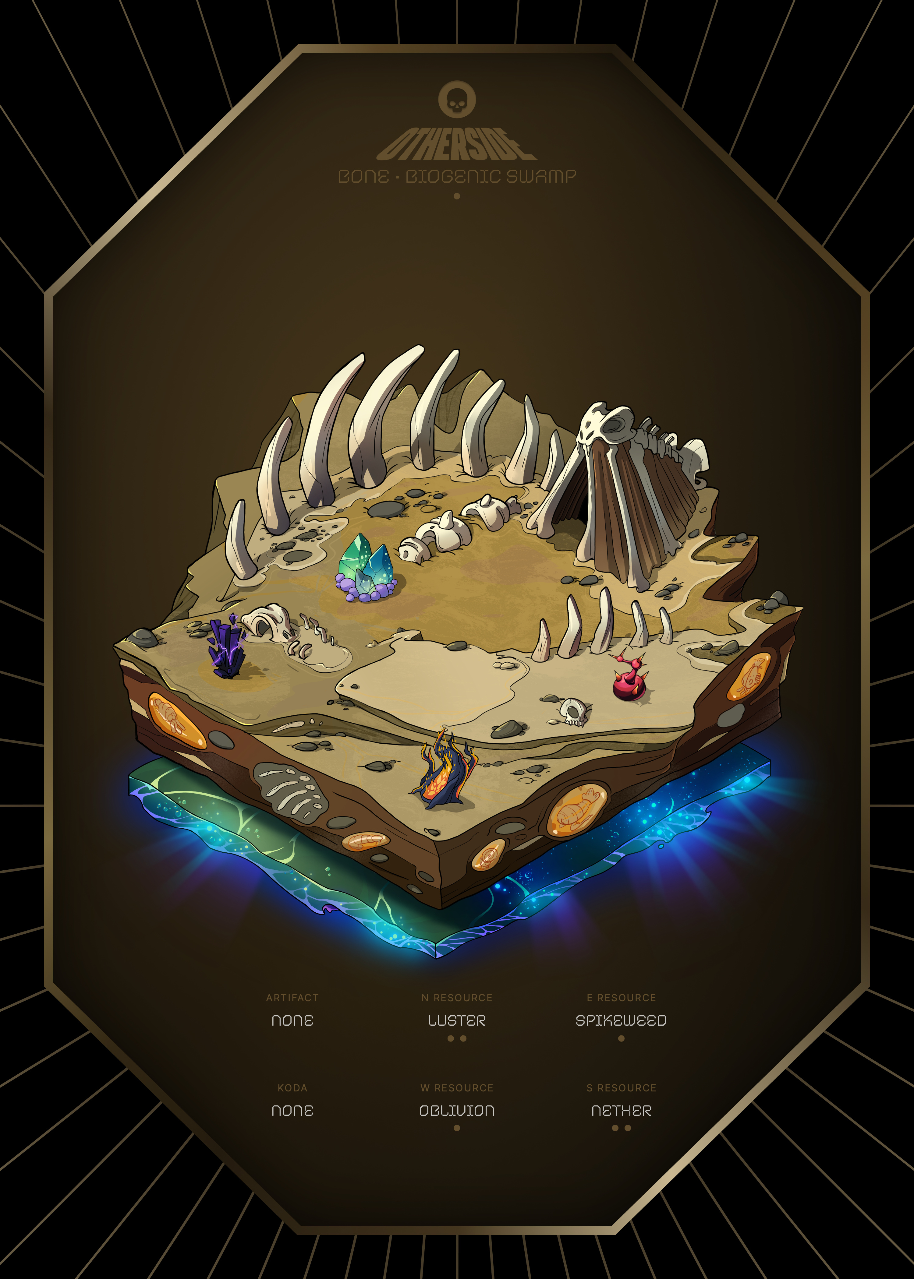 Otherdeed #9603 — Bone