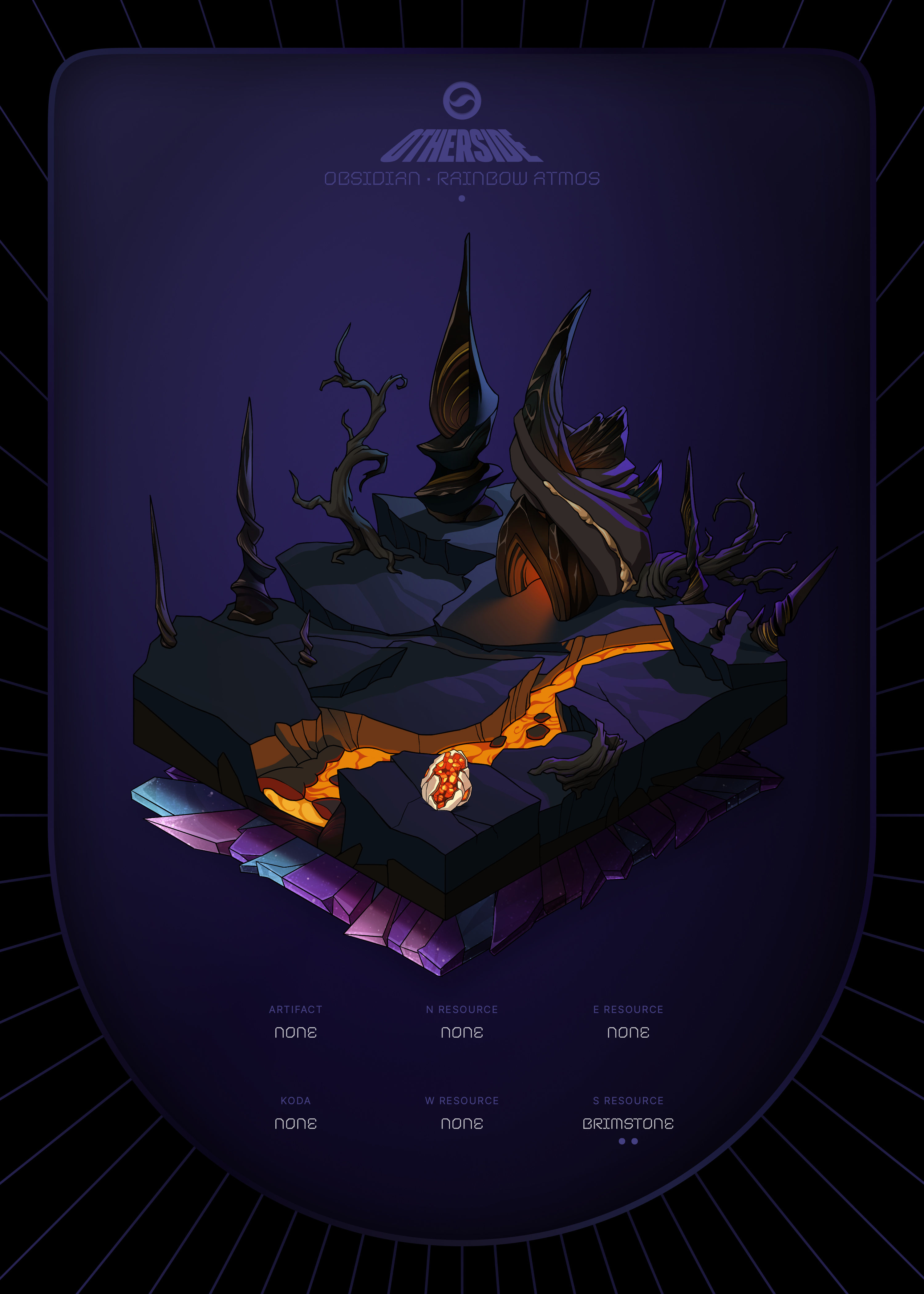 Otherdeed #86688 — Obsidian