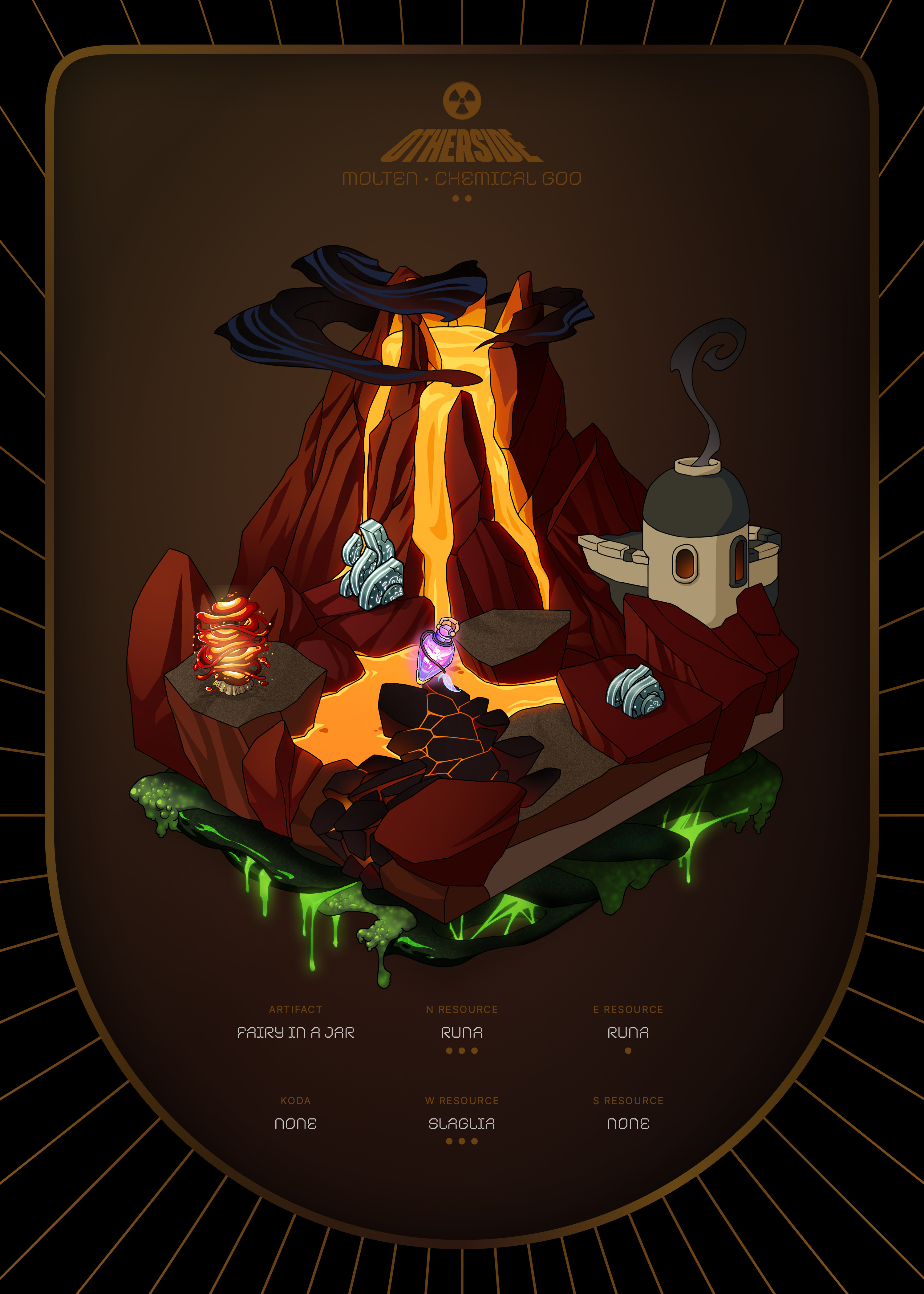Otherdeed #16495 — Molten