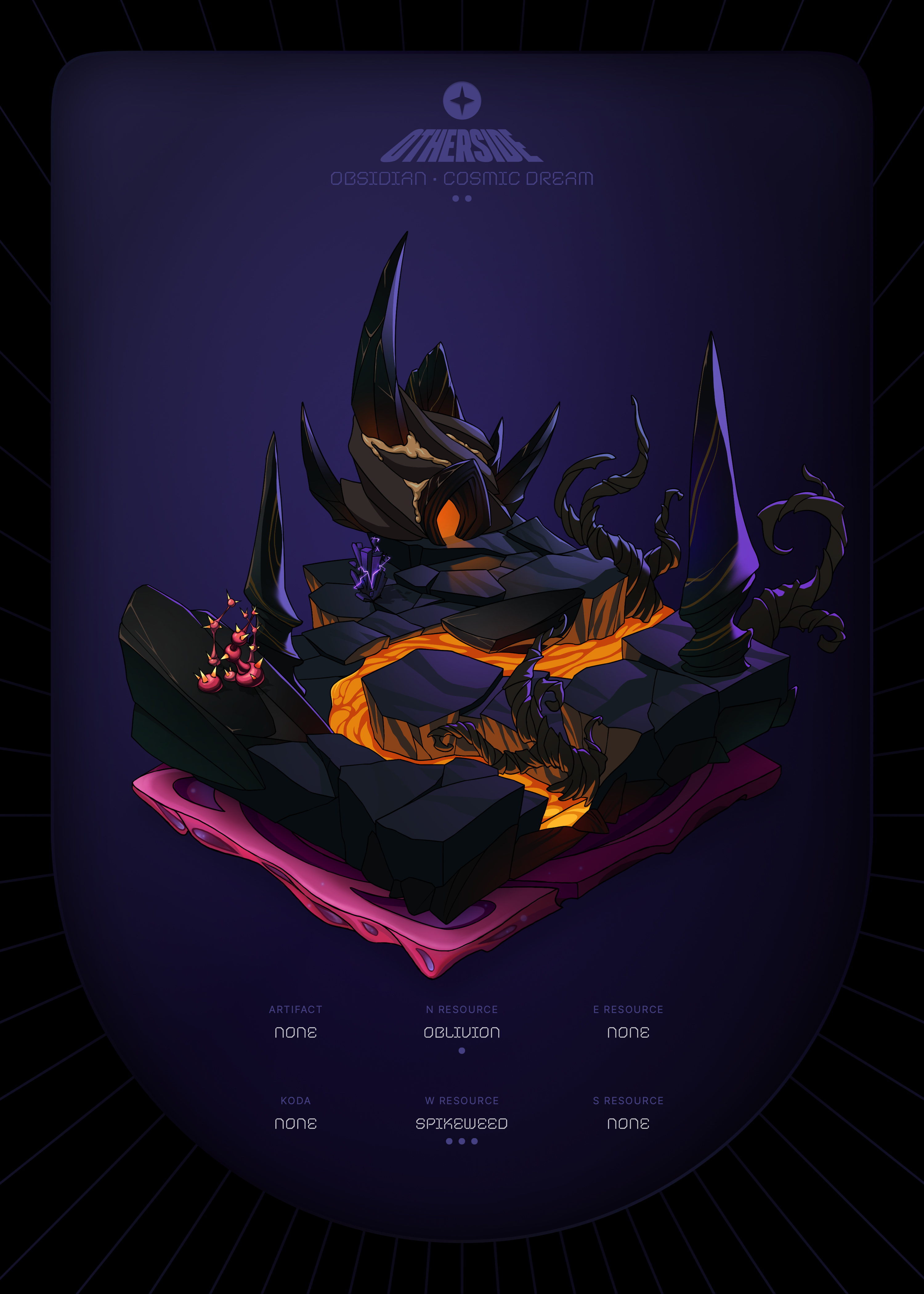 Otherdeed #98042 — Obsidian