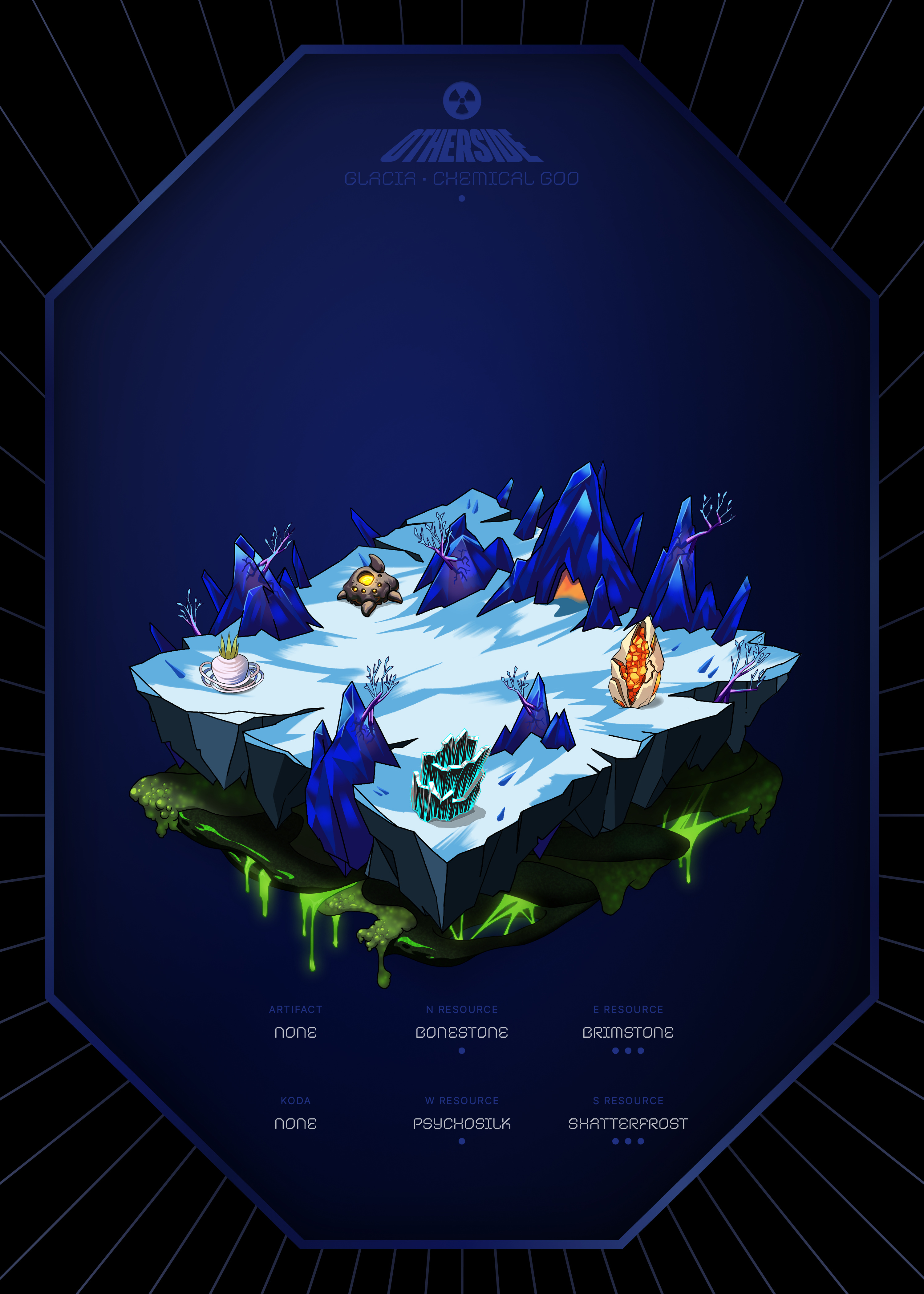 Otherdeed #16142 — Glacia