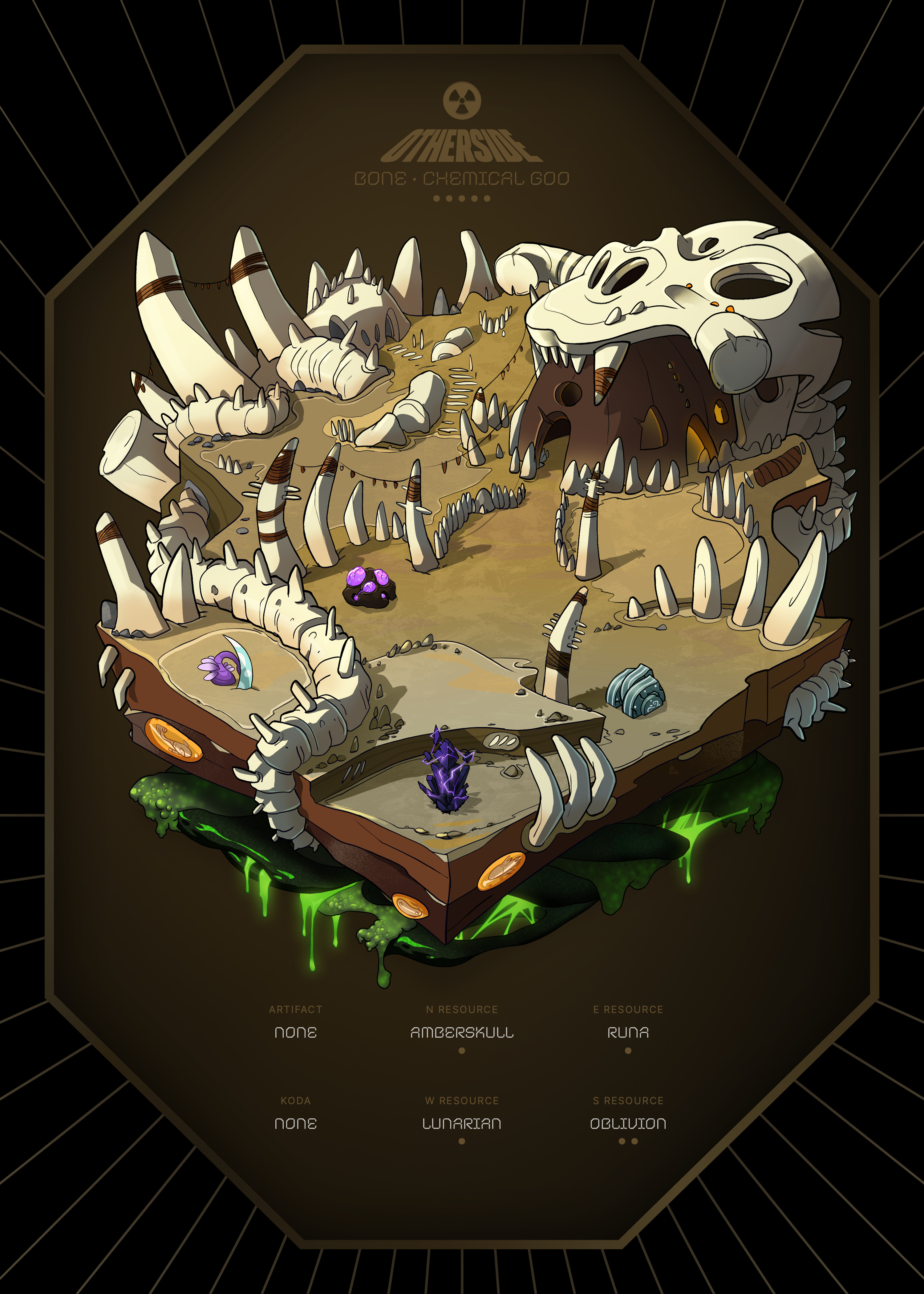 Otherdeed #14085 — Bone