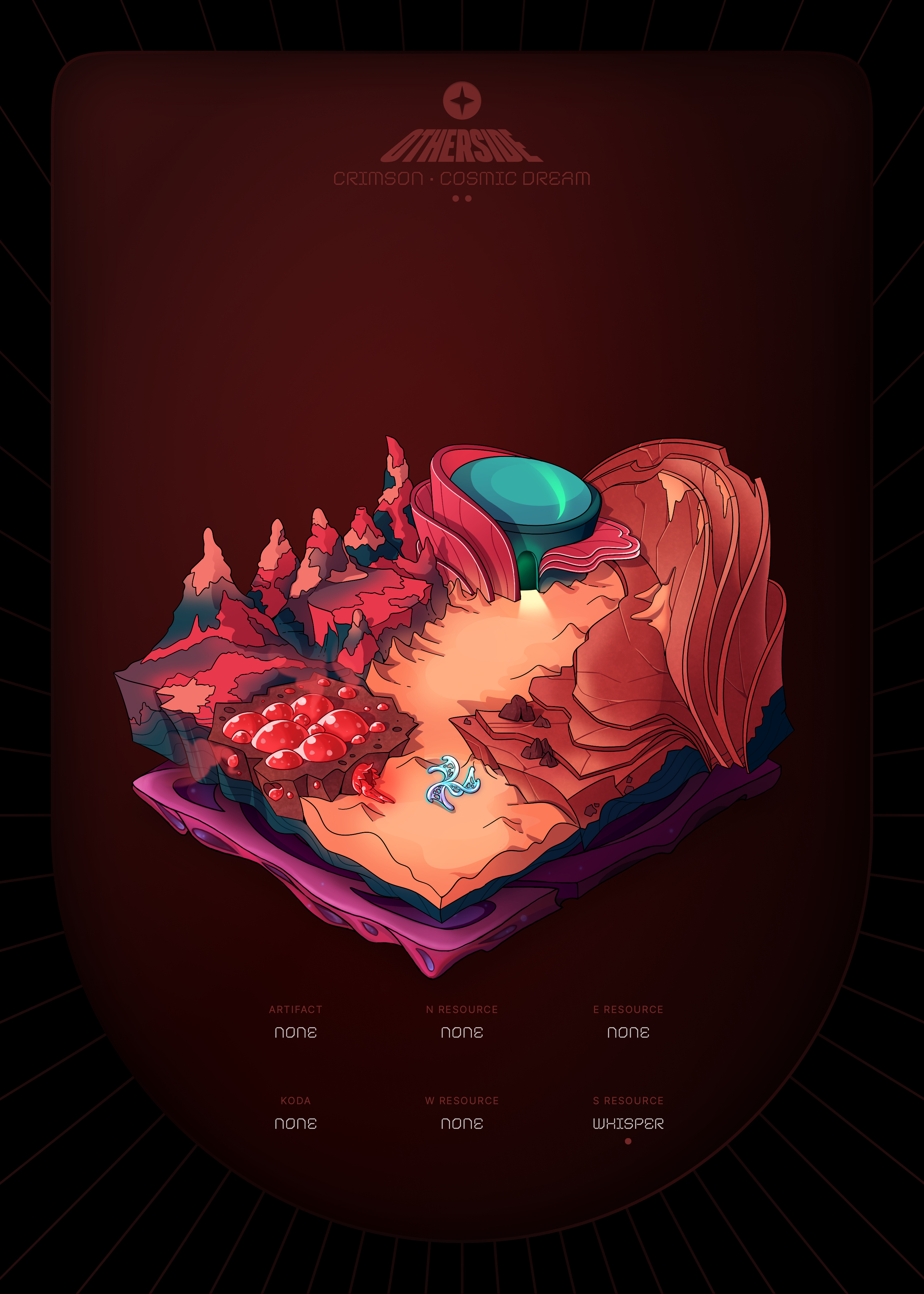 Otherdeed #87642 — Crimson
