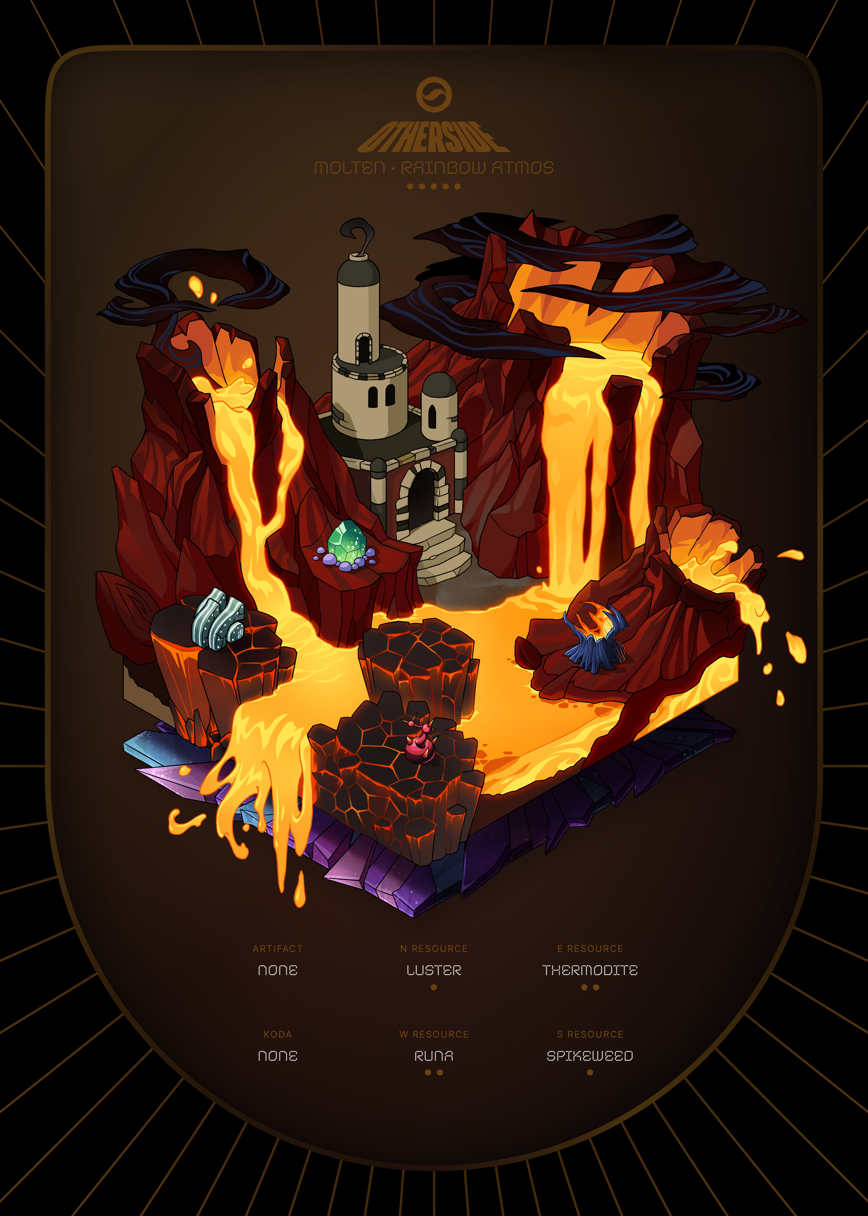 Otherdeed #76710 — Molten