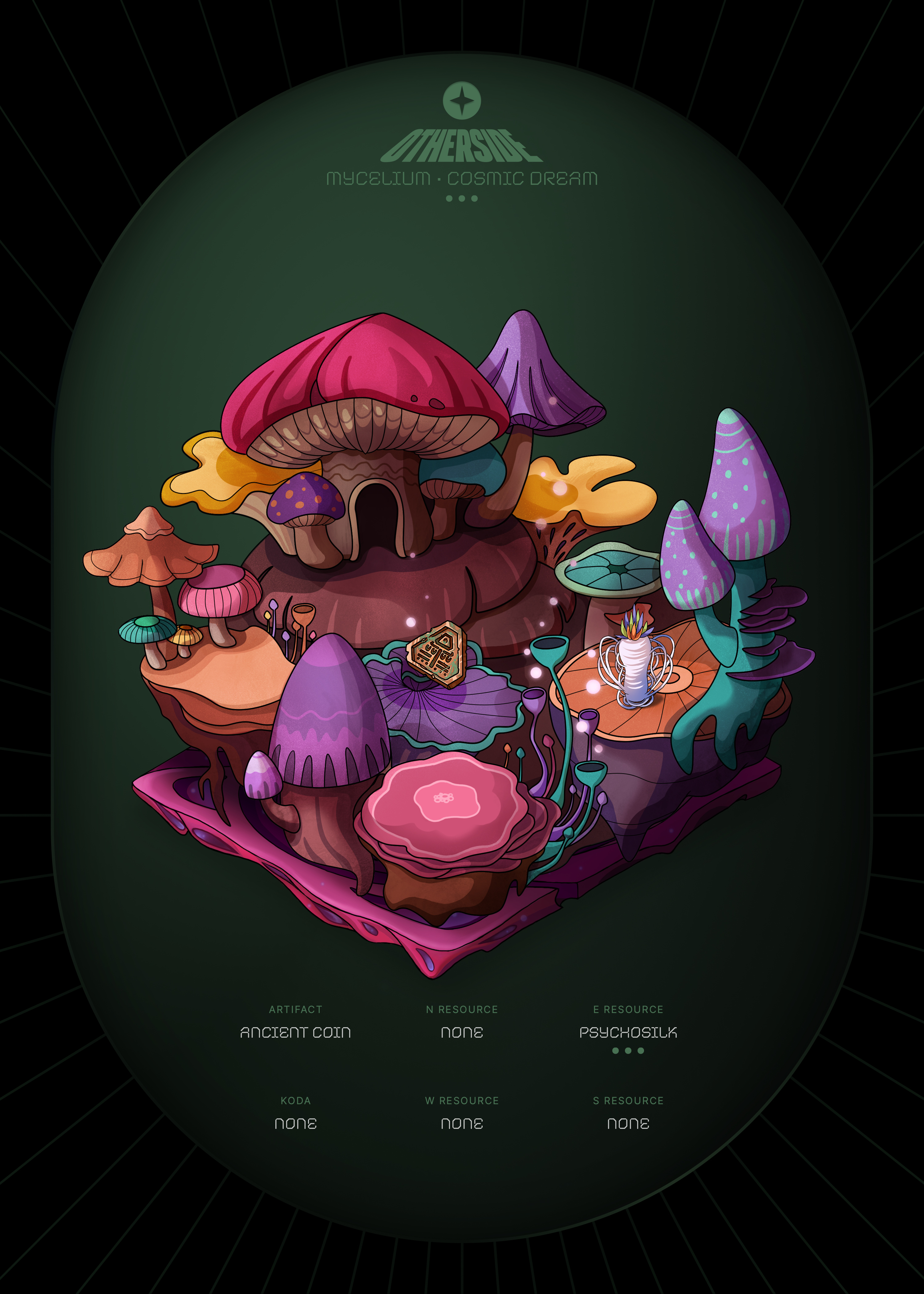 Otherdeed #87251 — Mycelium
