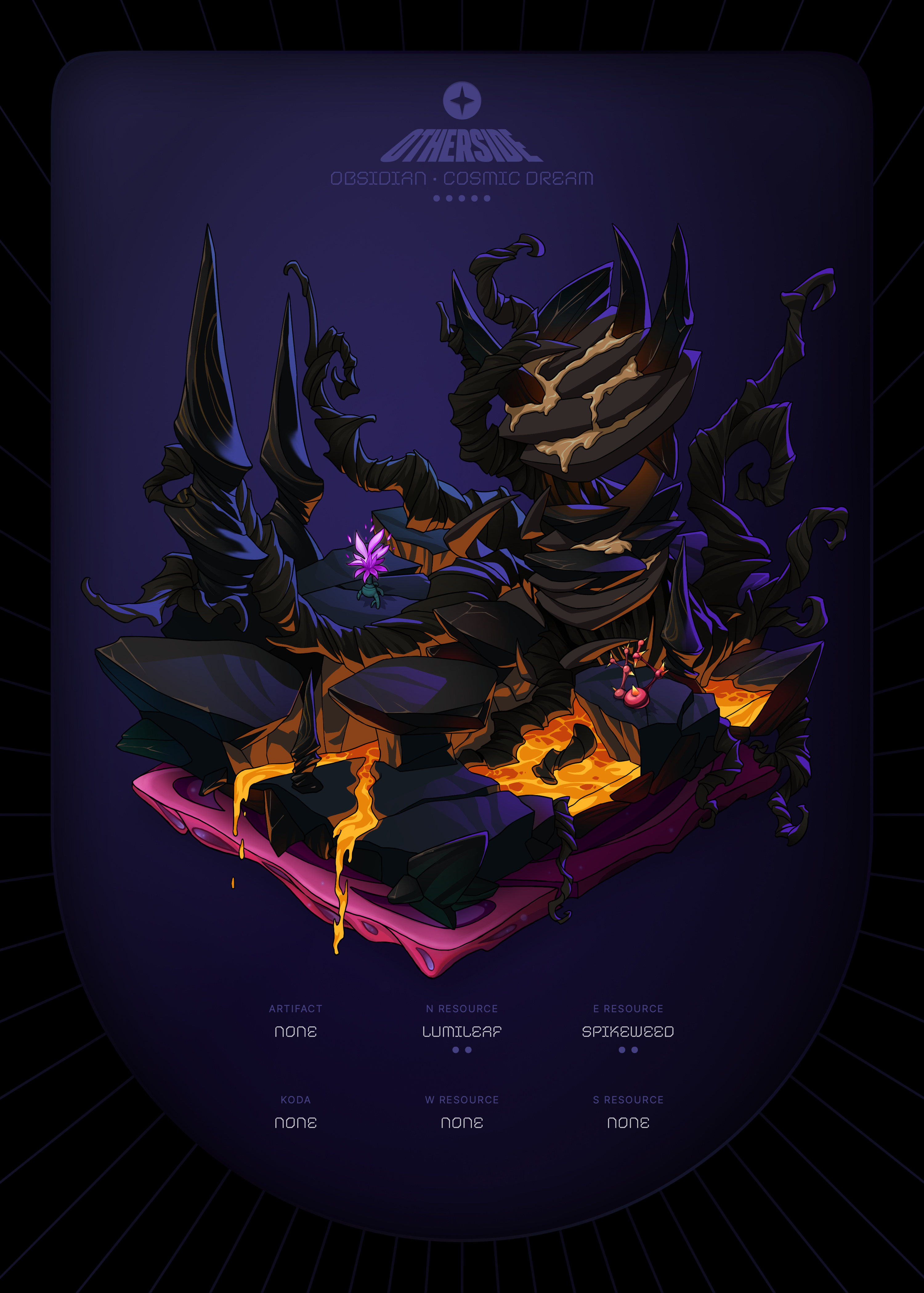 Otherdeed #37642 — Obsidian