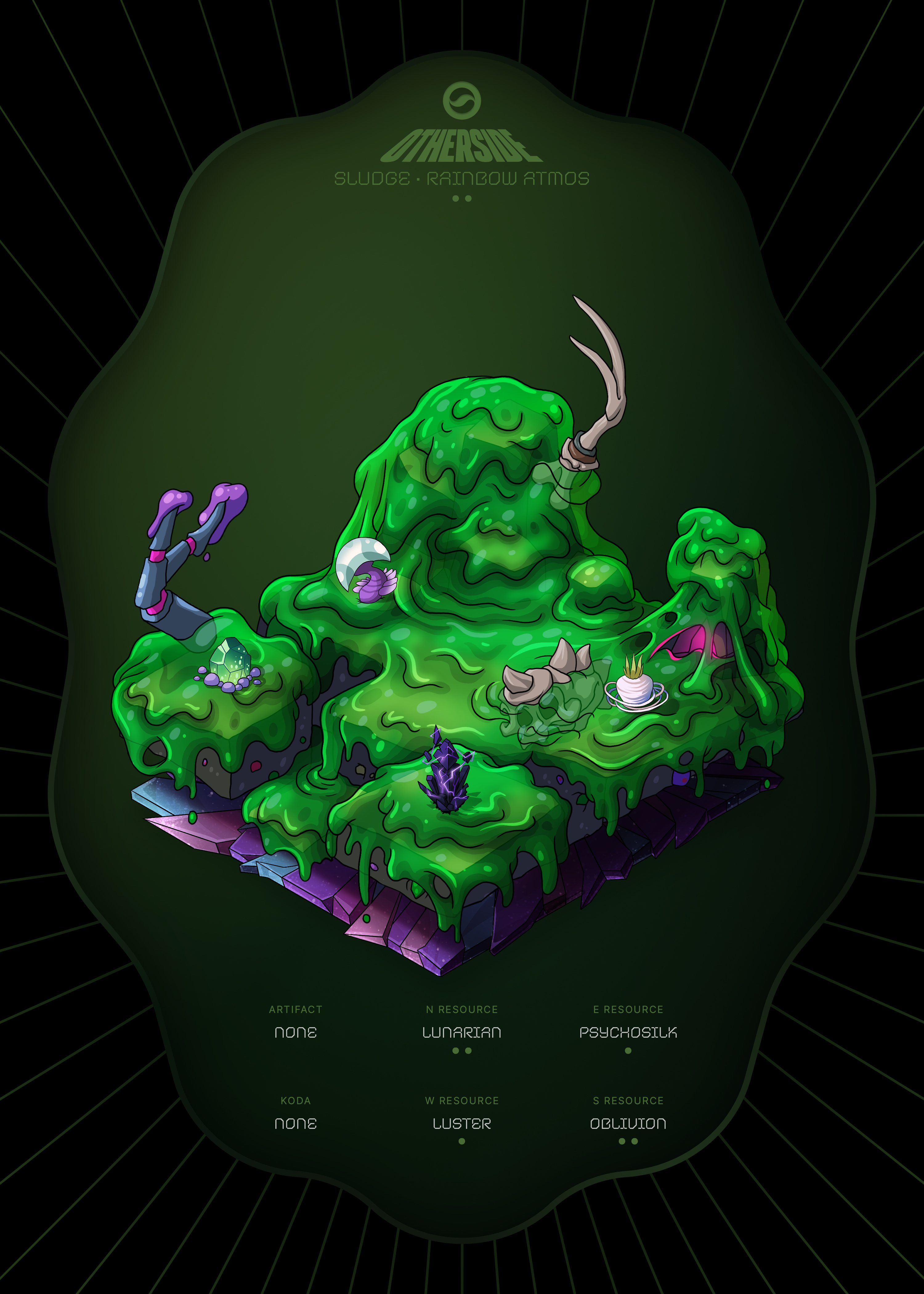 Otherdeed #82968 — Sludge
