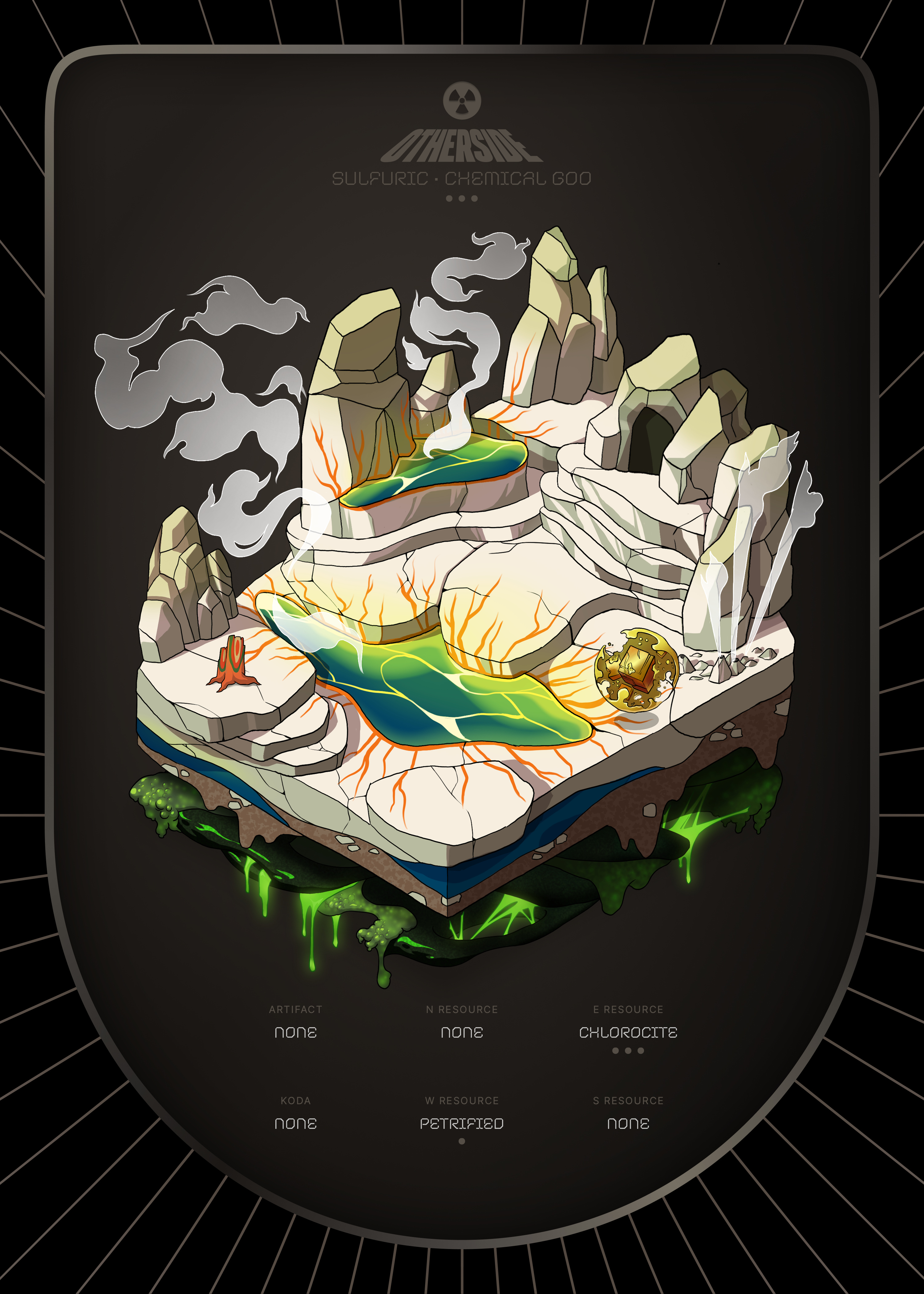 Otherdeed #13040 — Sulfuric