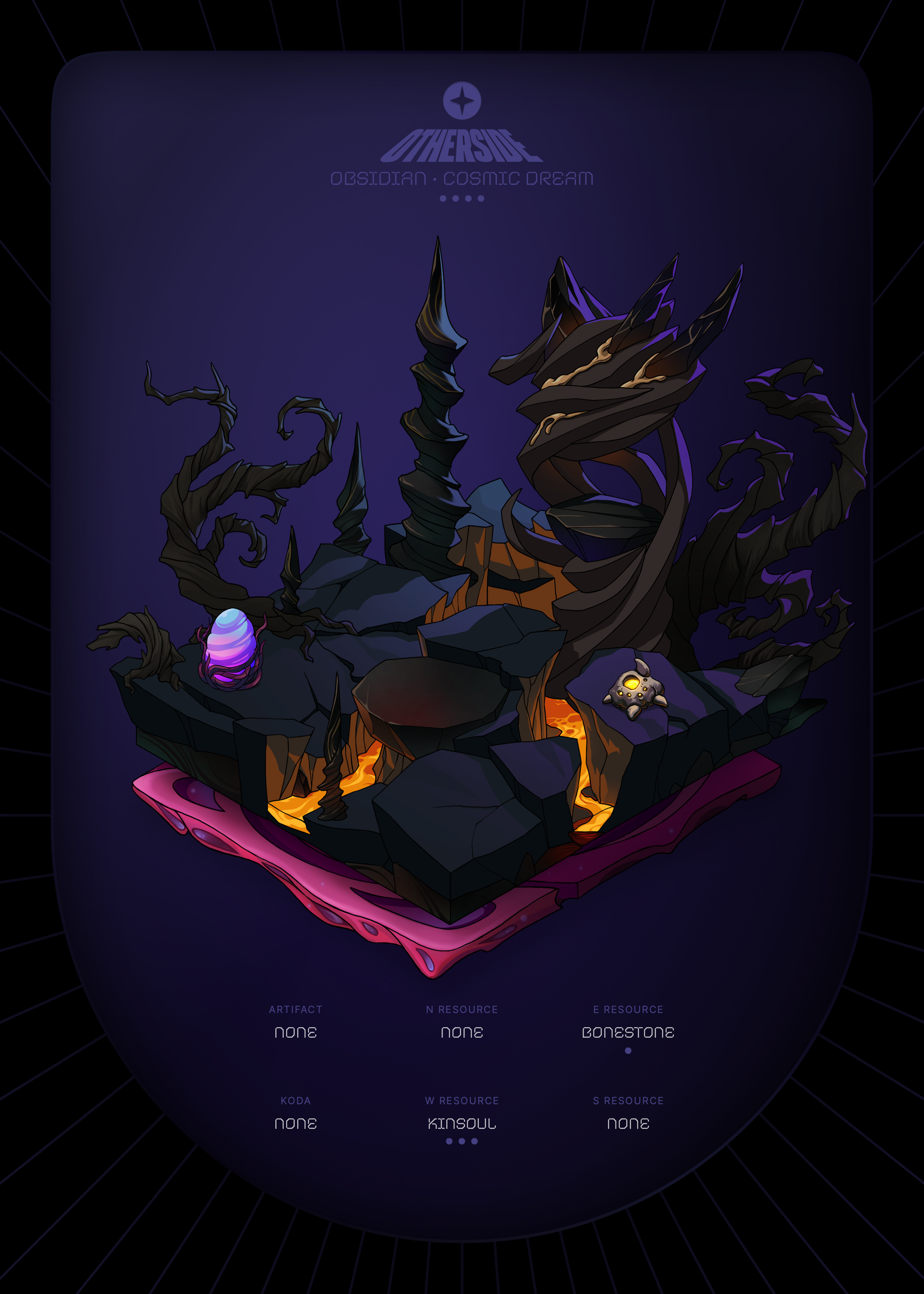 Otherdeed #94573 — Obsidian