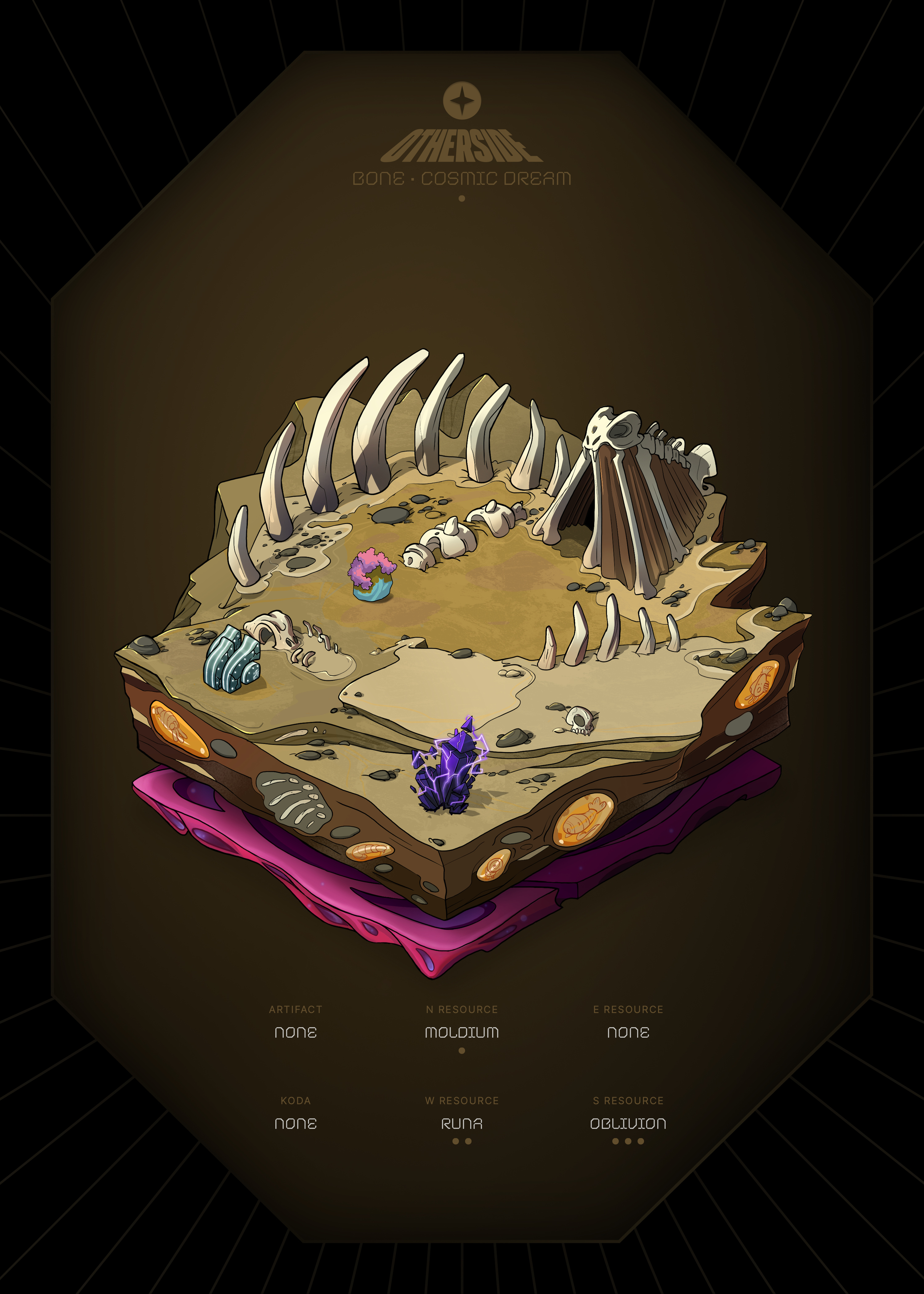 Otherdeed #87403 — Bone