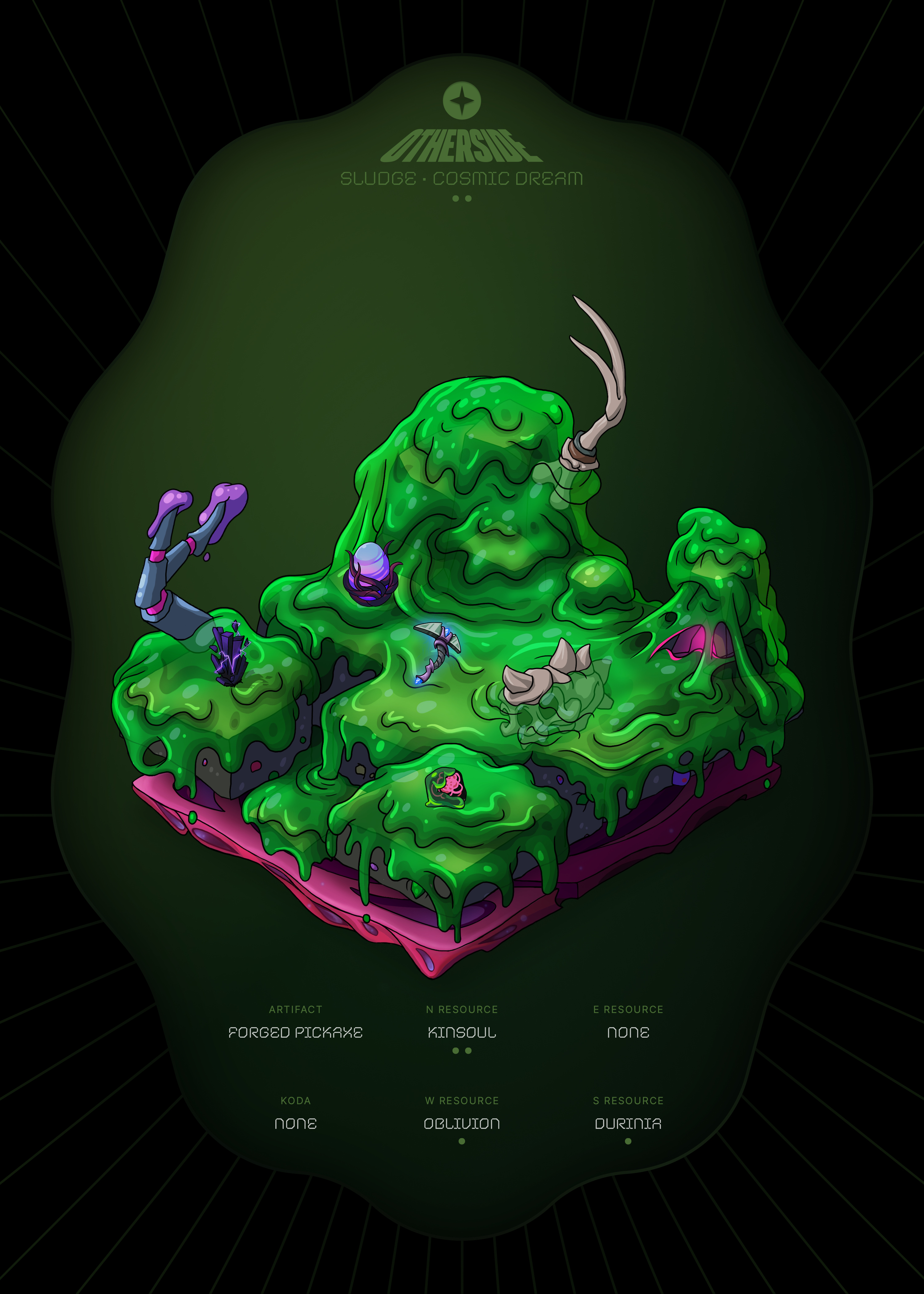 Otherdeed #34994 — Sludge