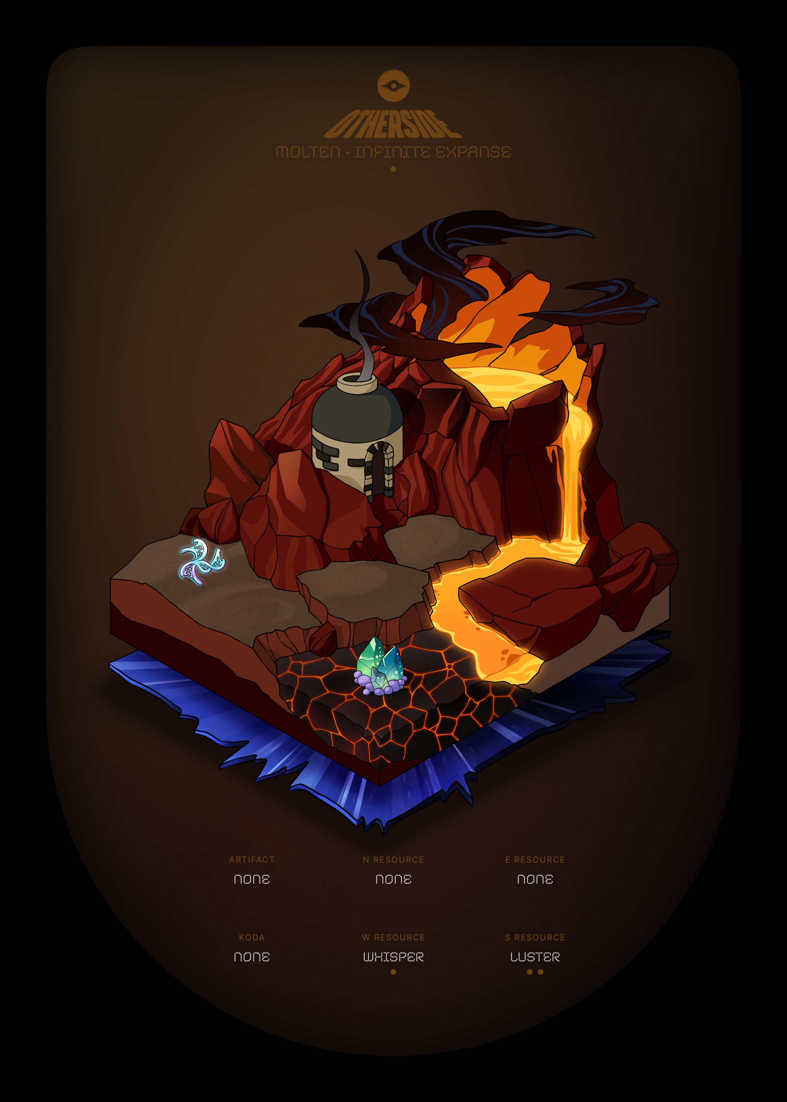 Otherdeed #46622 — Molten