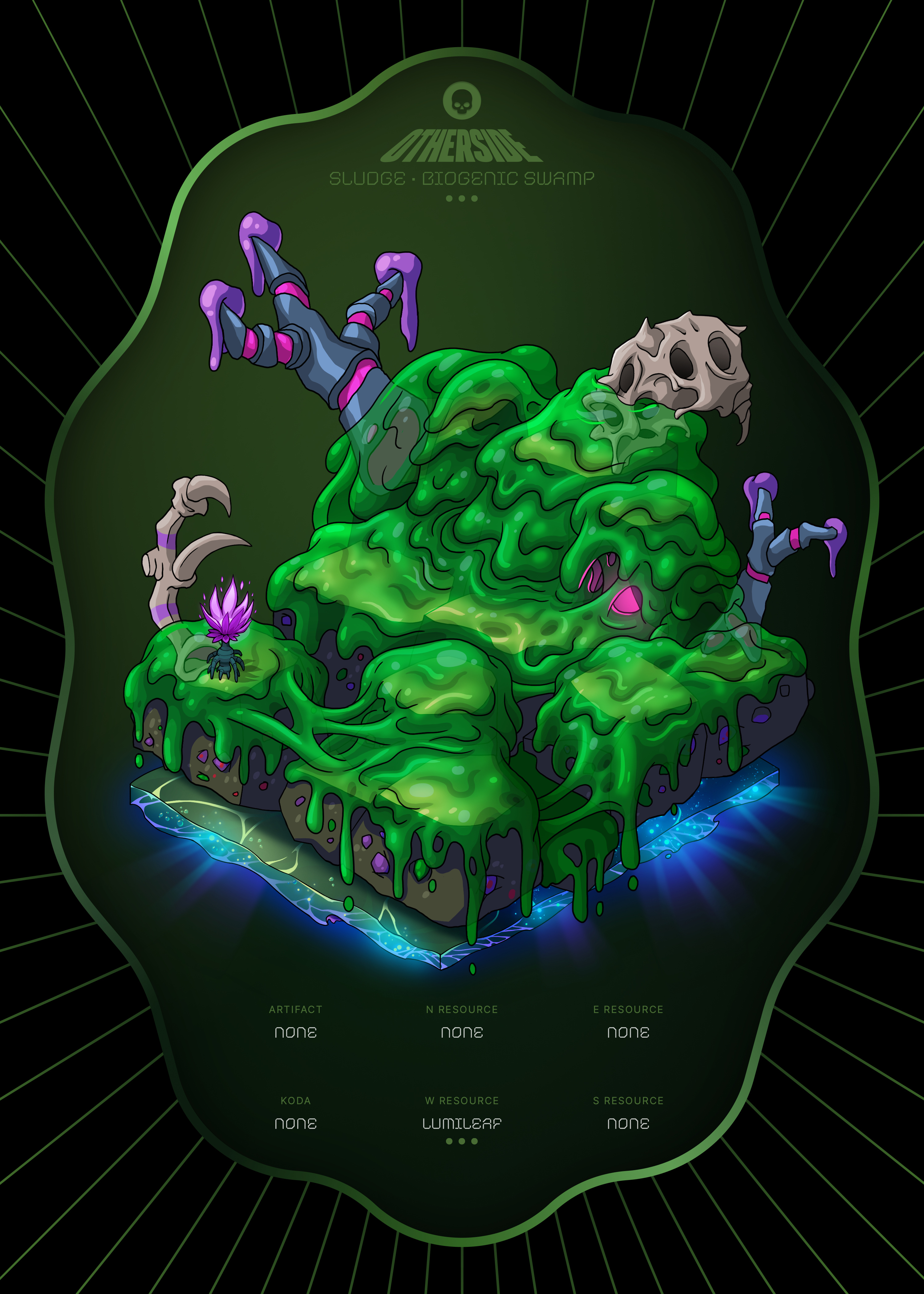 Otherdeed #4624 — Sludge