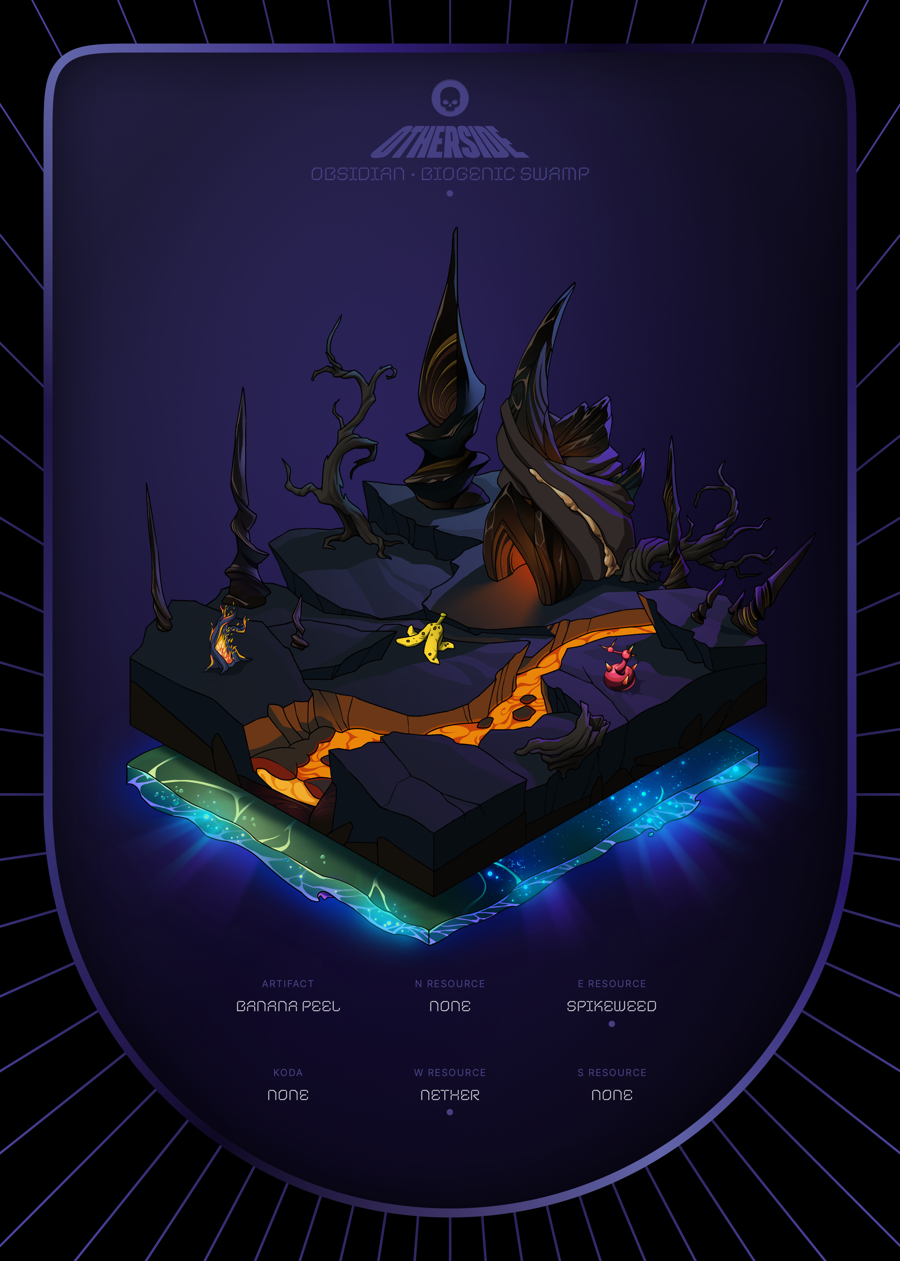 Otherdeed #2327 — Obsidian