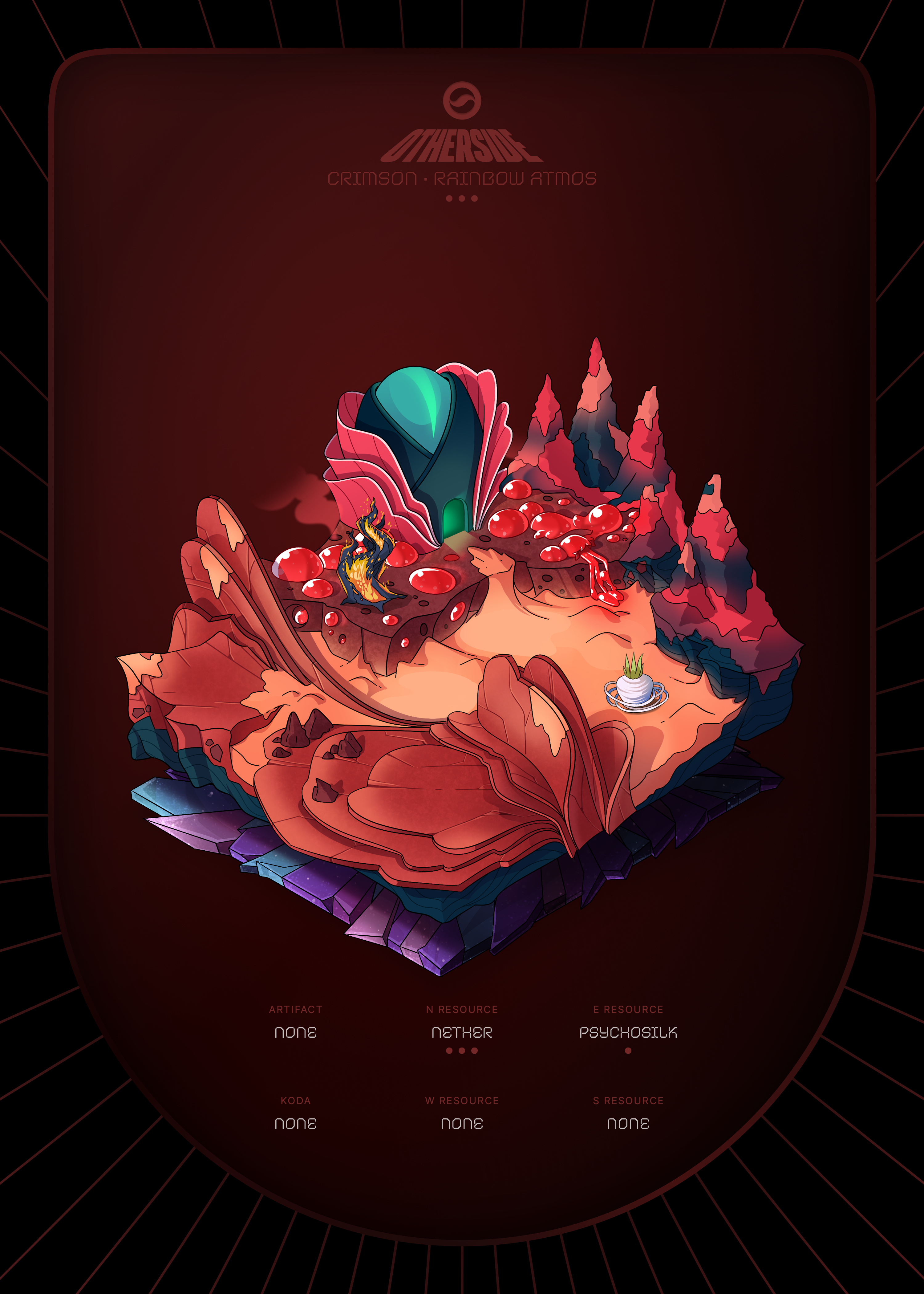 Otherdeed #71669 — Crimson