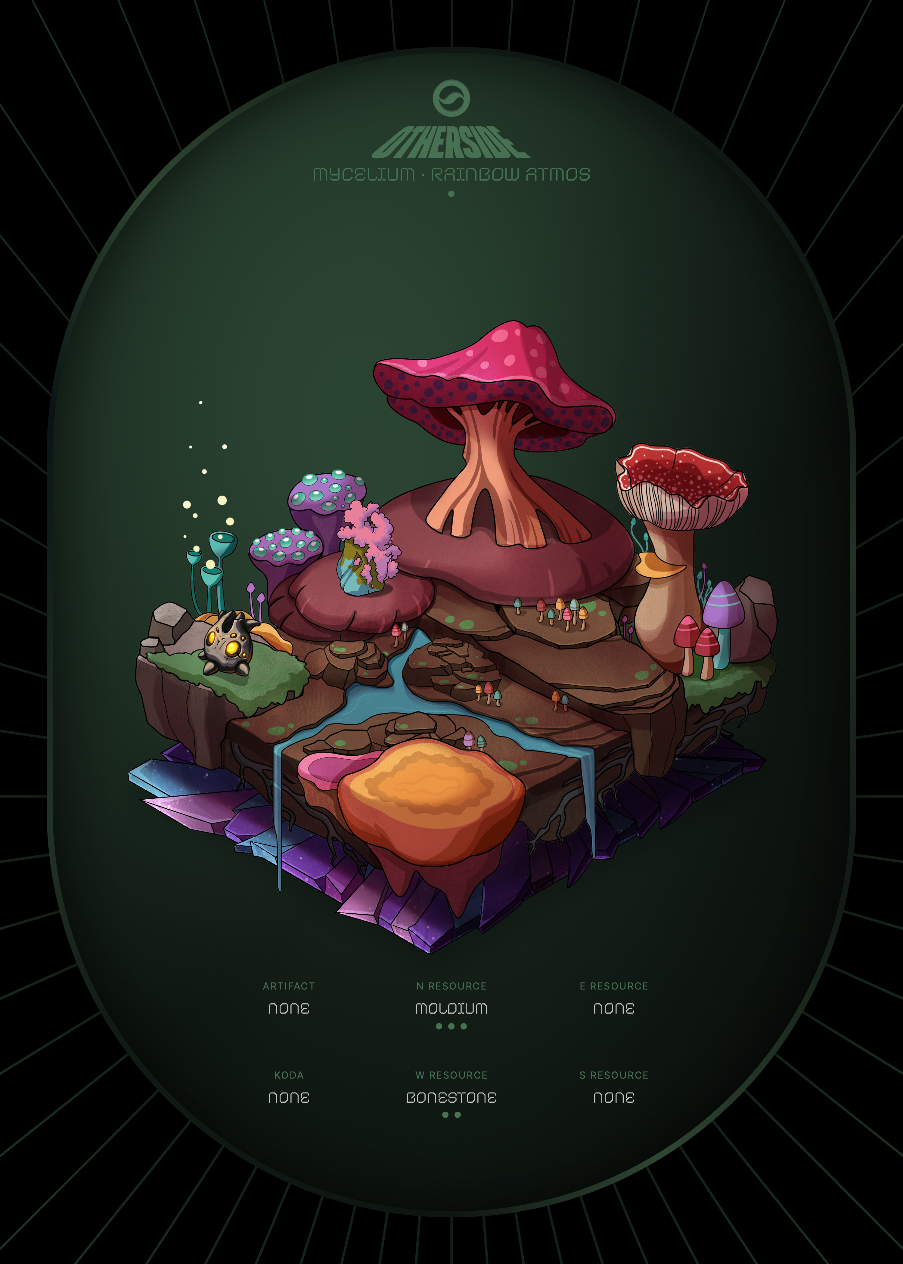 Otherdeed #70168 — Mycelium