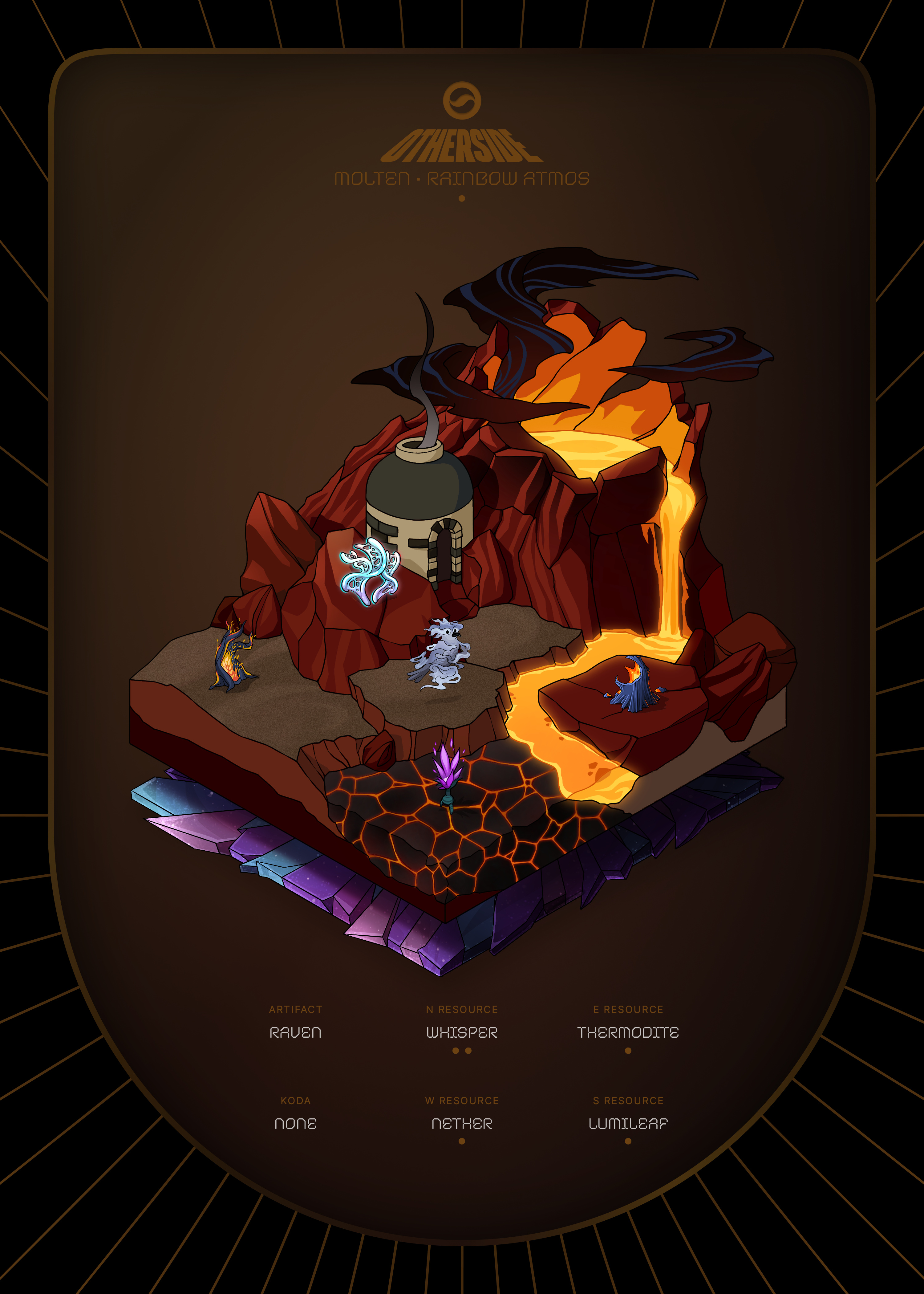 Otherdeed #79306 — Molten