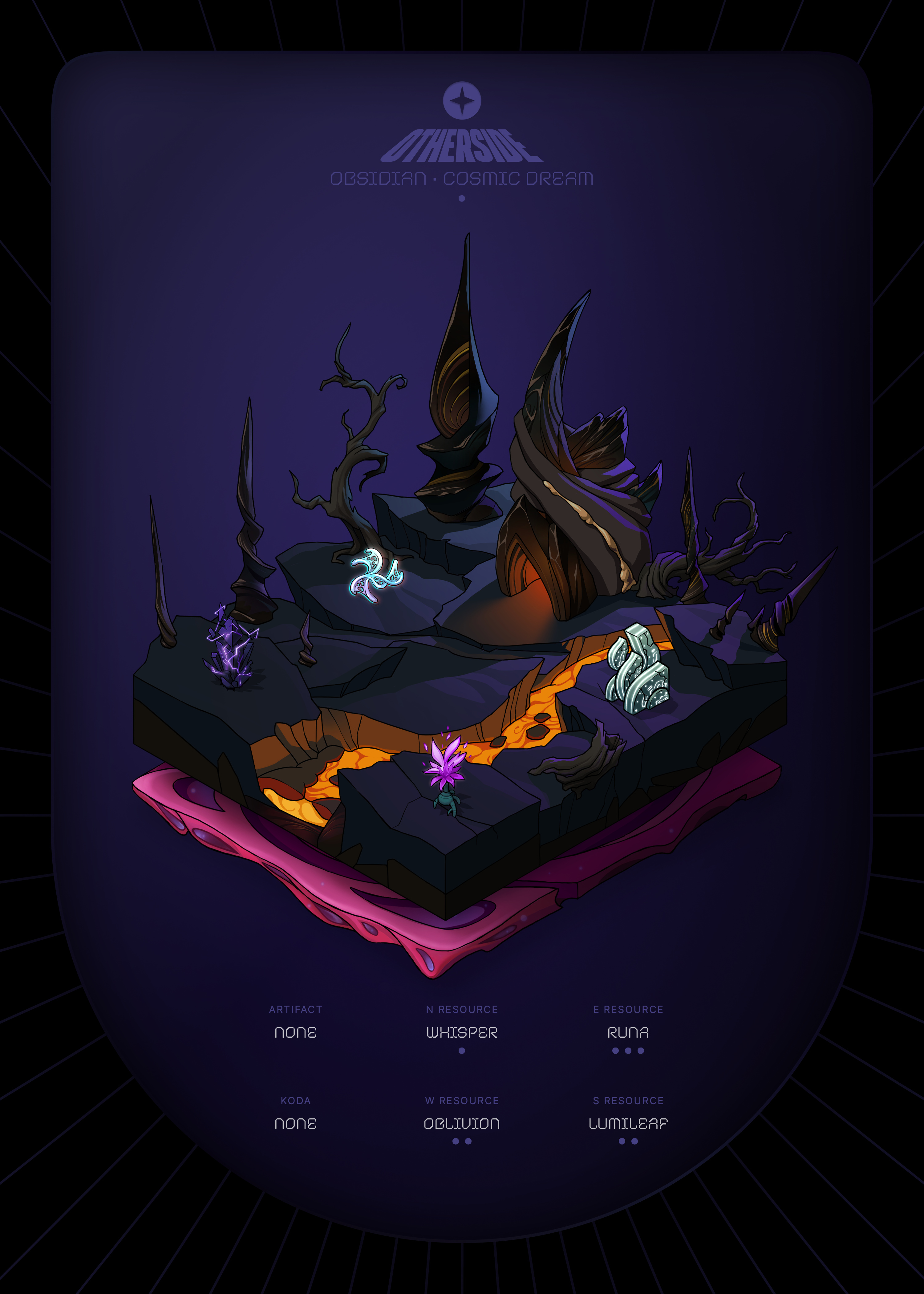 Otherdeed #35880 — Obsidian