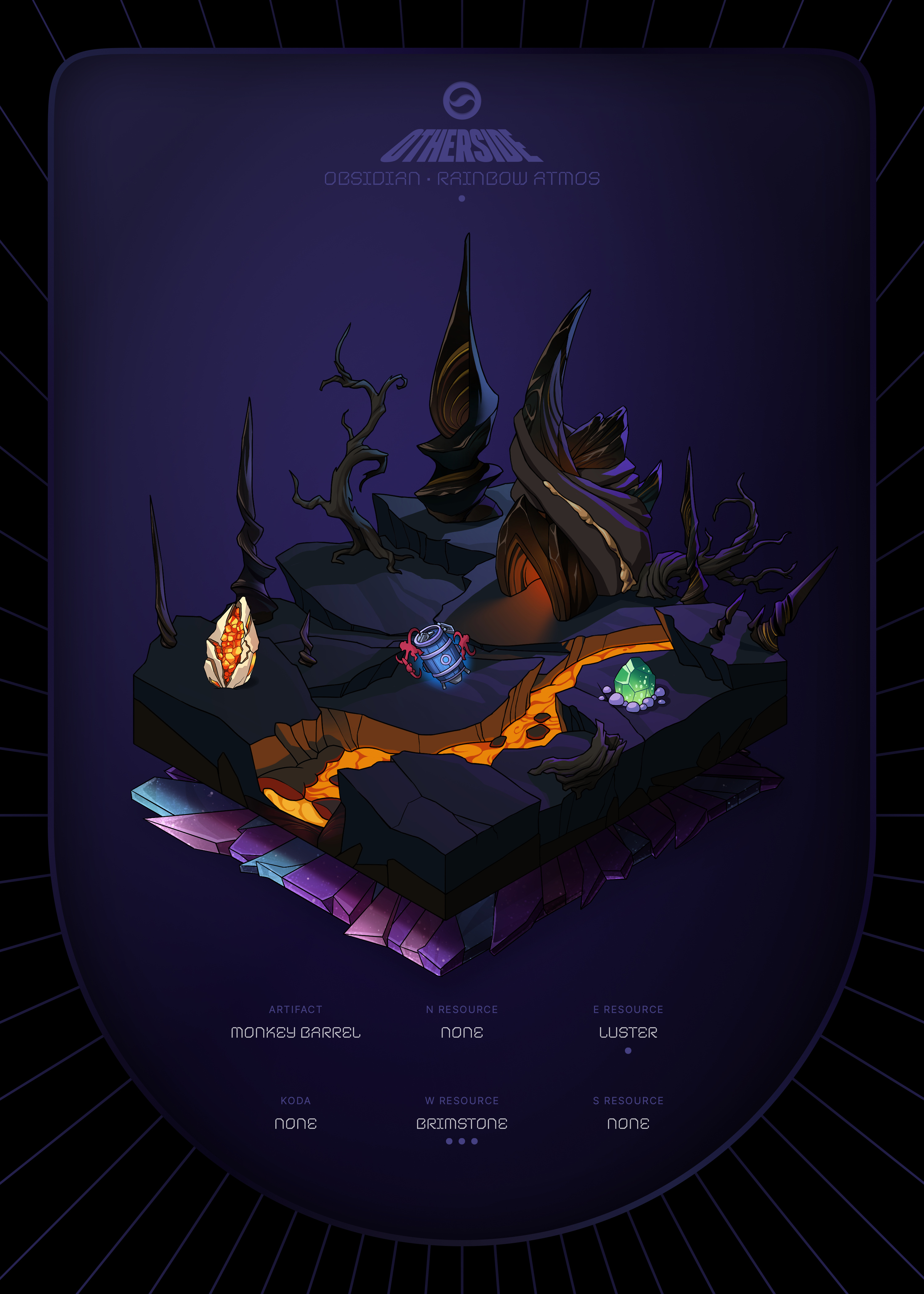 Otherdeed #76356 — Obsidian