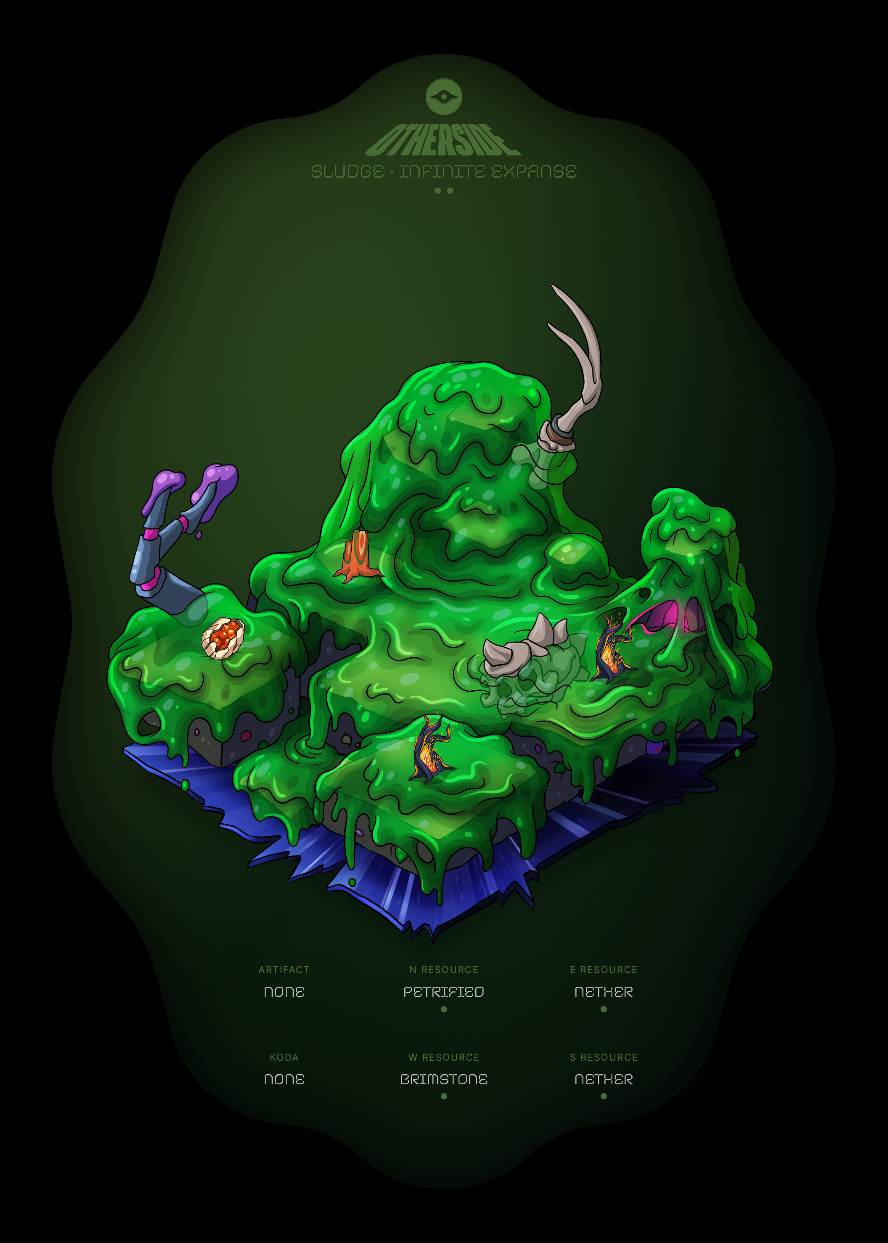 Otherdeed #54033 — Sludge