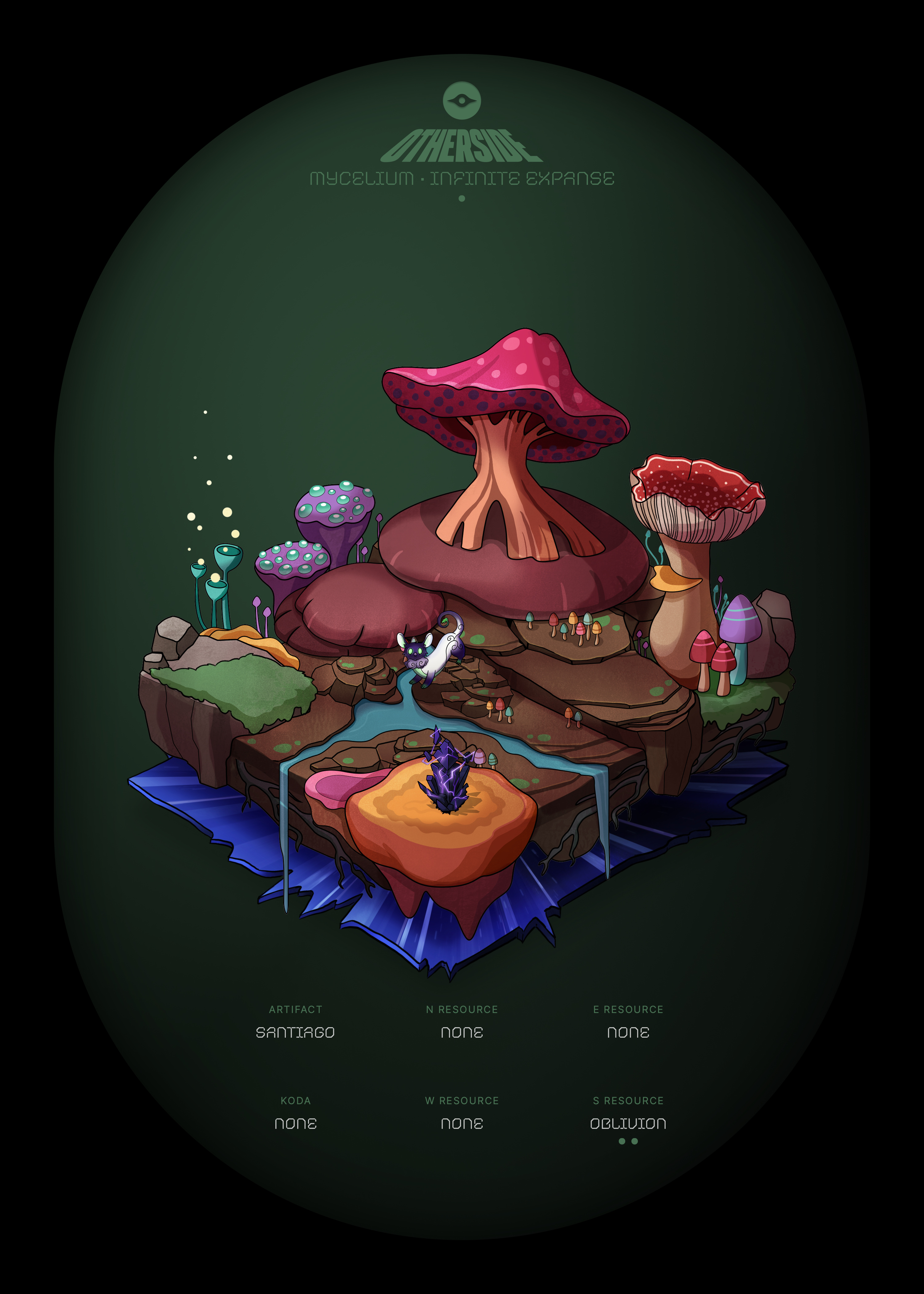 Otherdeed #45822 — Mycelium