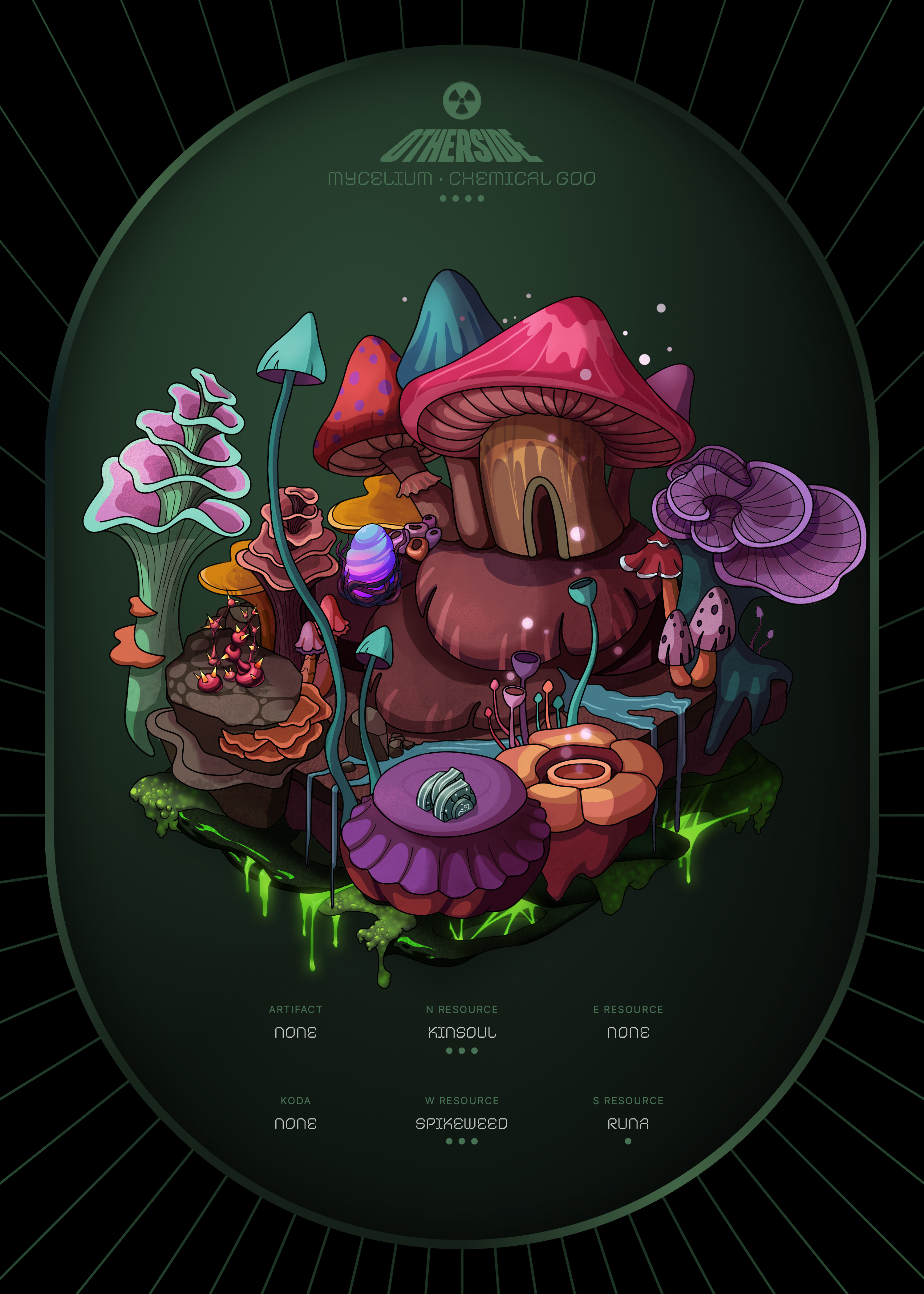Otherdeed #28908 — Mycelium