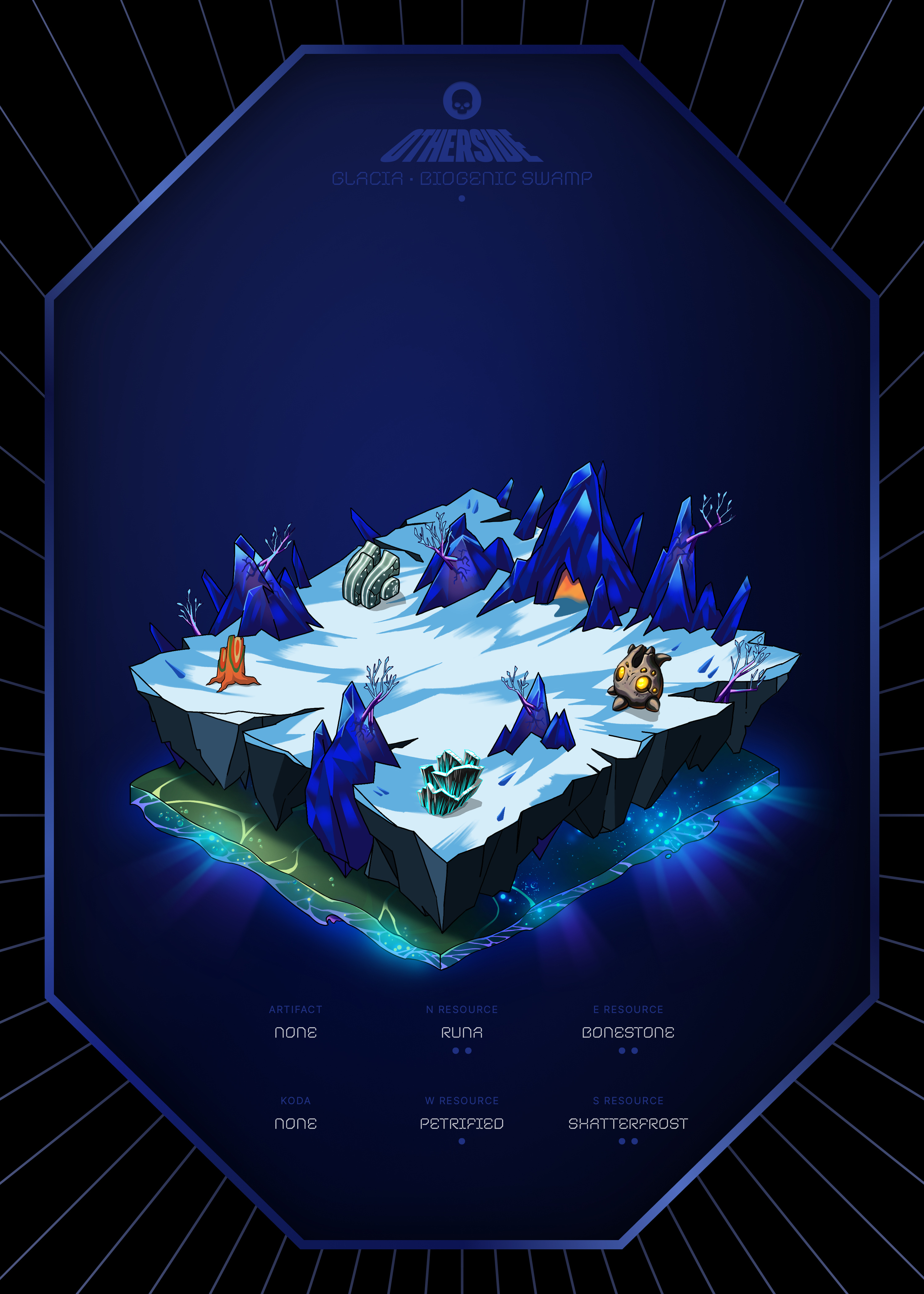 Otherdeed #5764 — Glacia