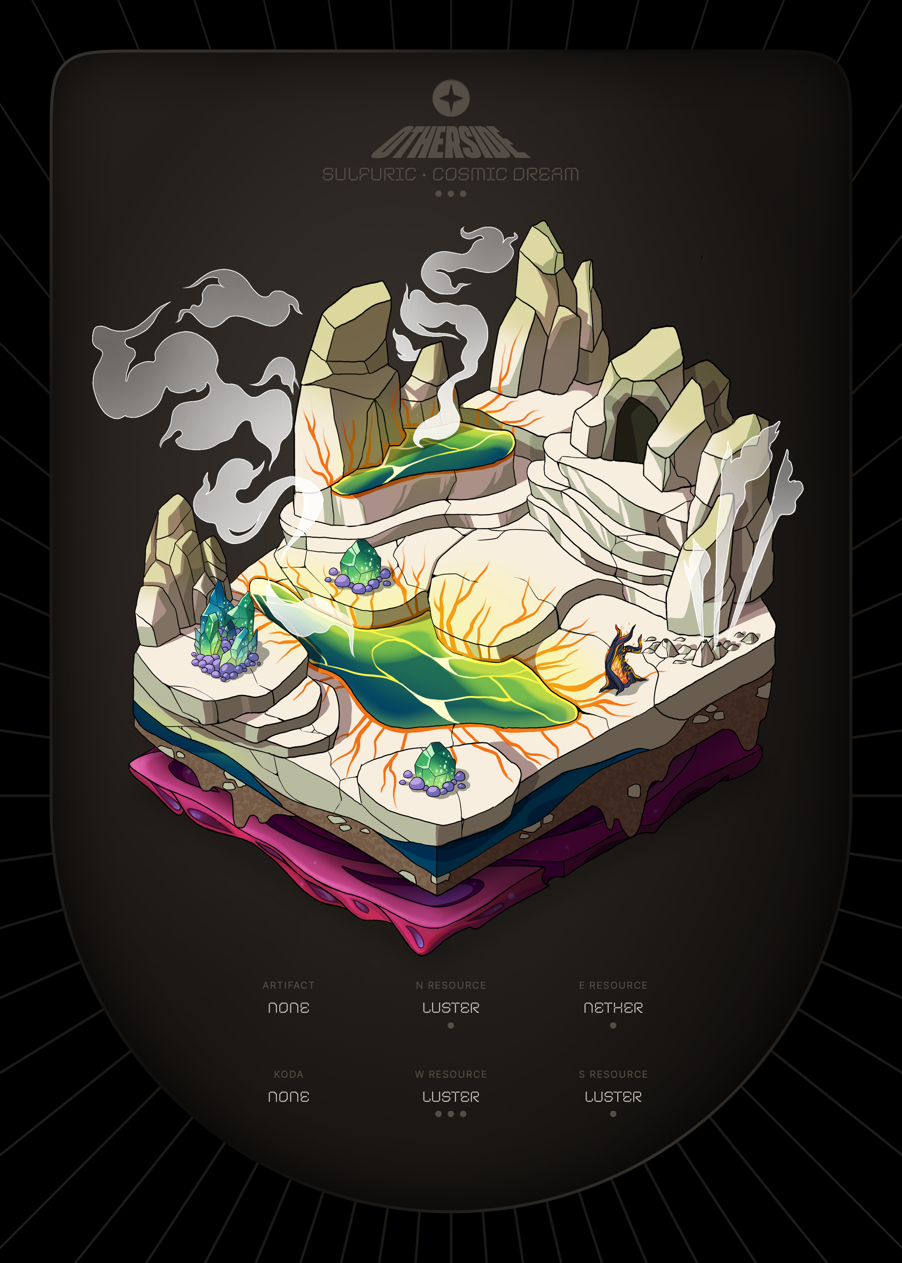 Otherdeed #99705 — Sulfuric