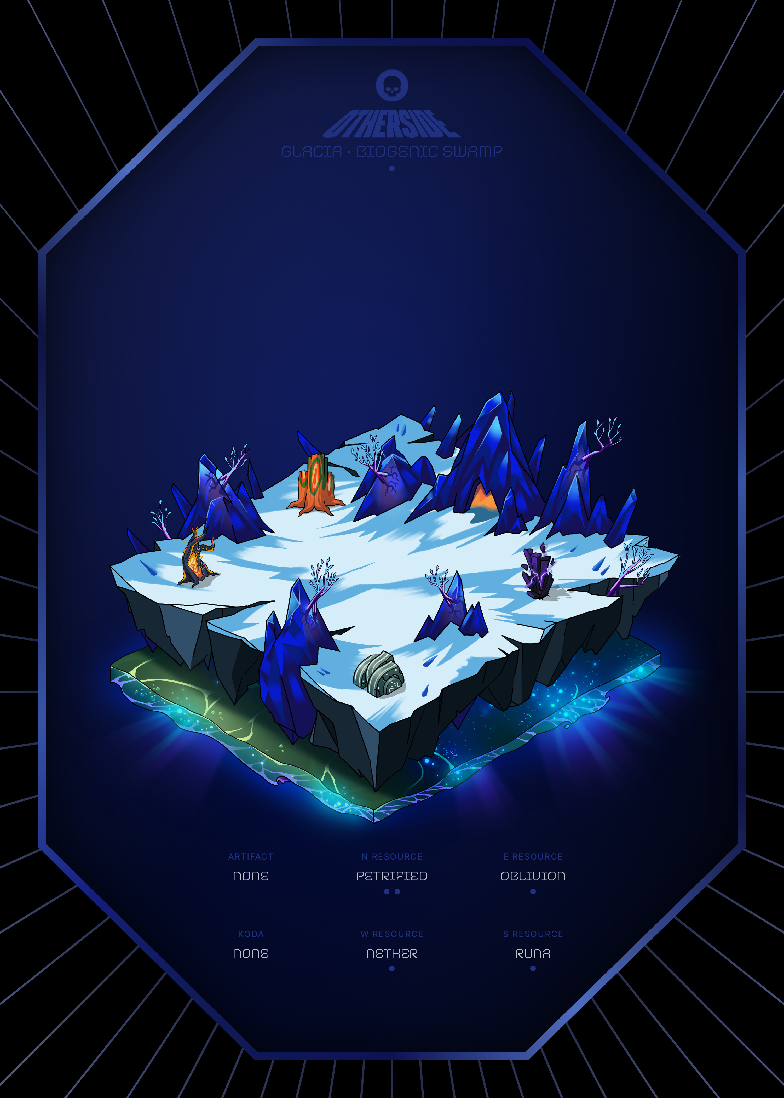 Otherdeed #1608 — Glacia