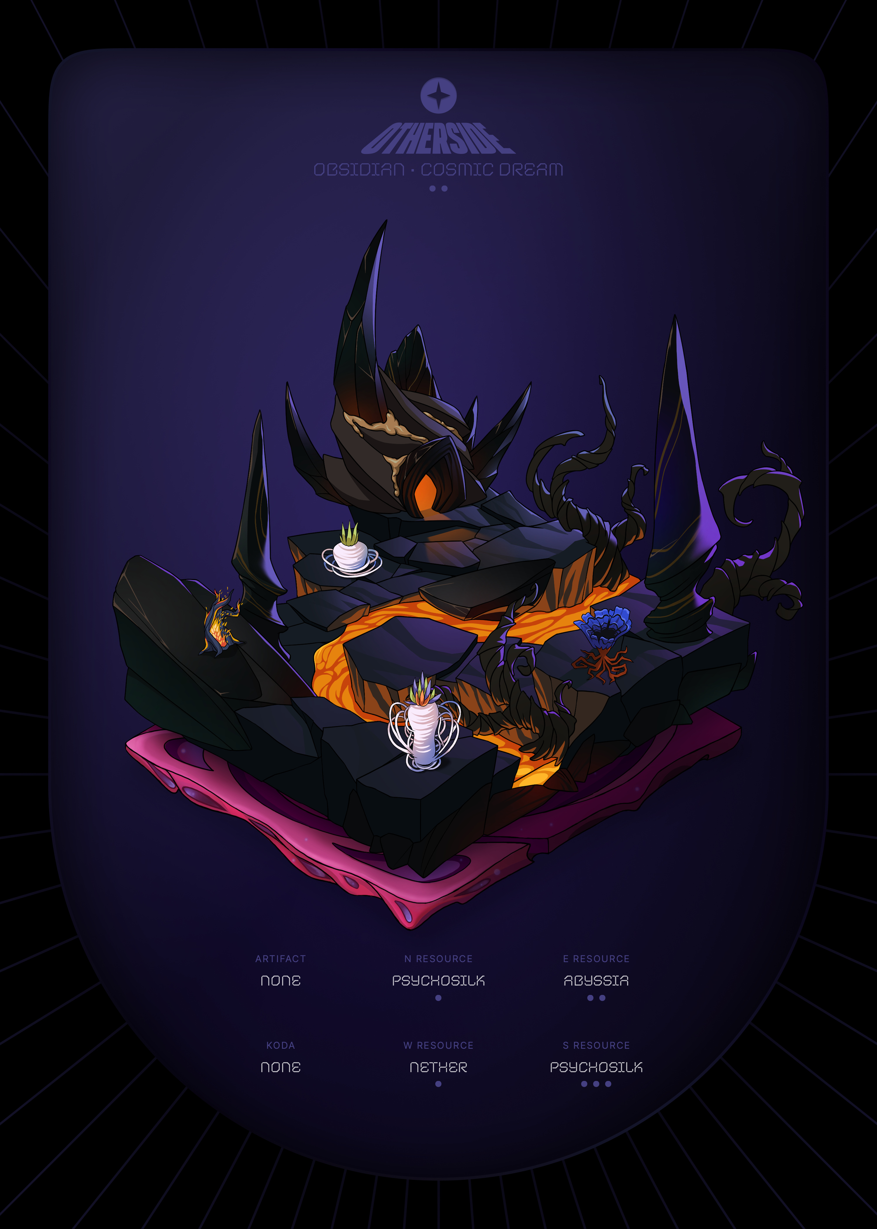 Otherdeed #96781 — Obsidian