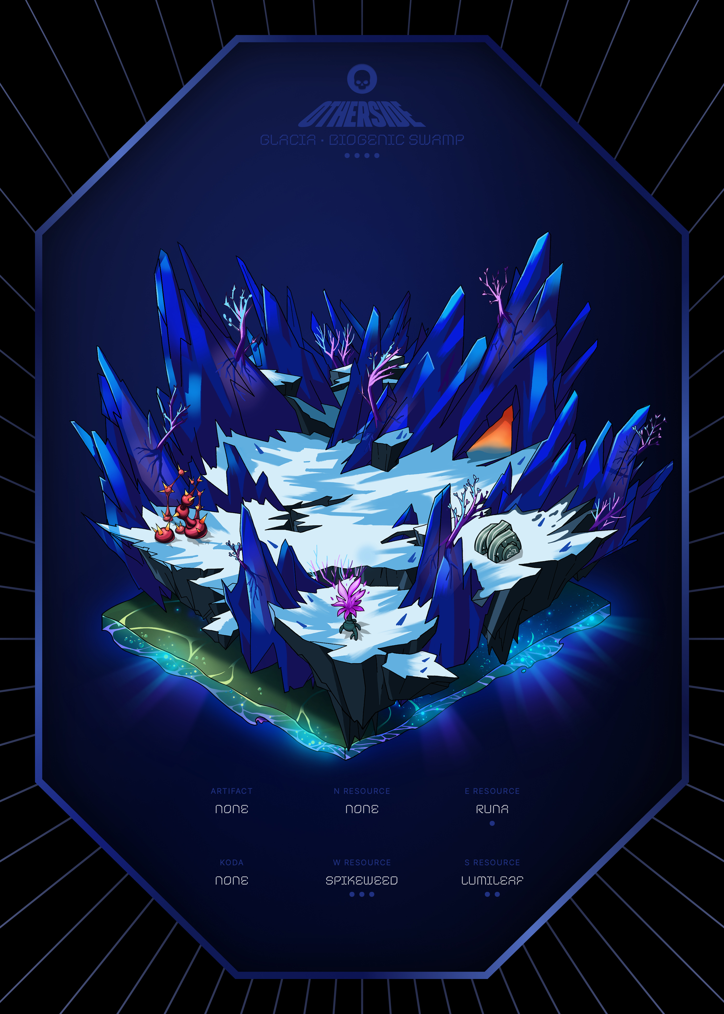 Otherdeed #2456 — Glacia