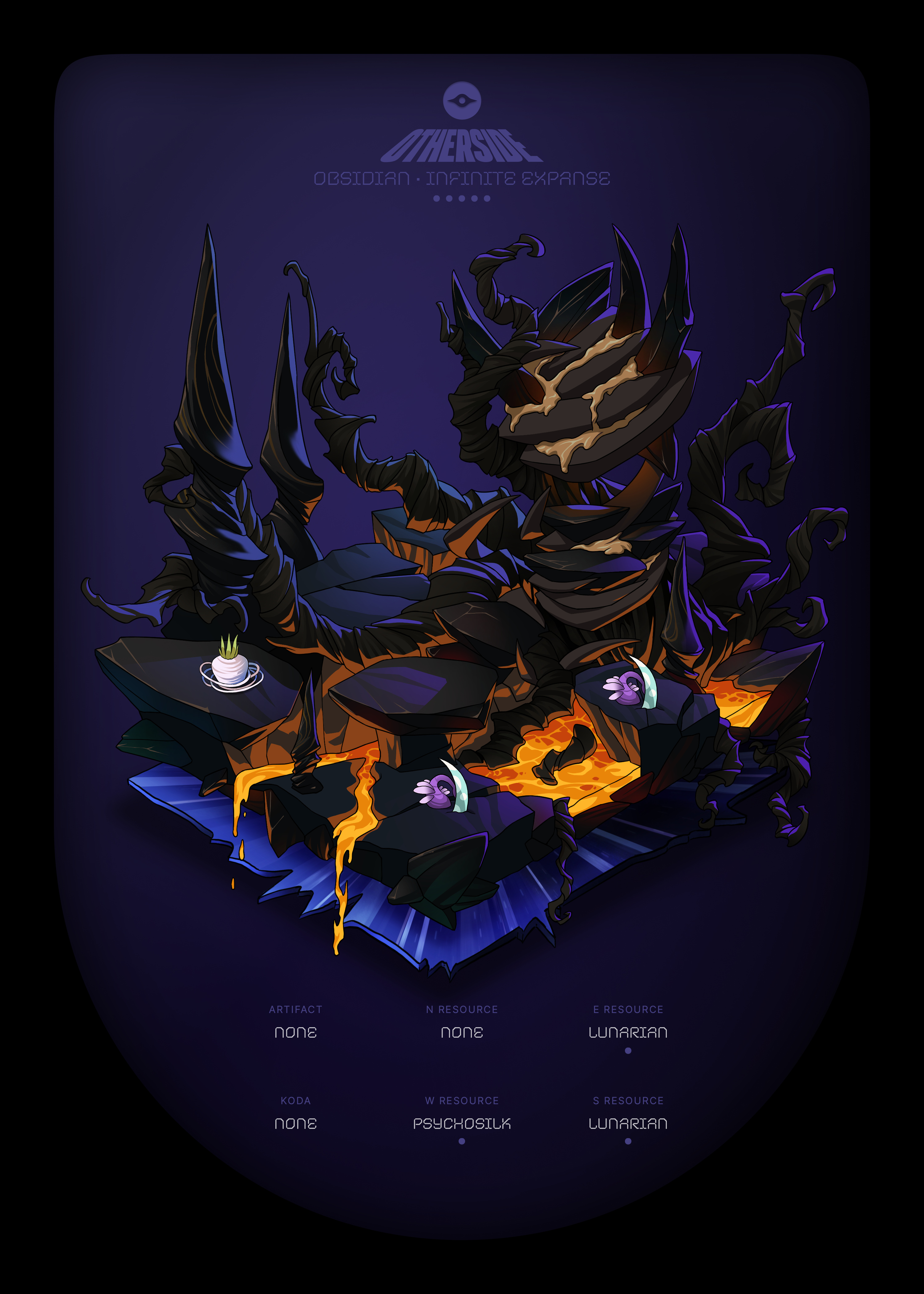 Otherdeed #49568 — Obsidian